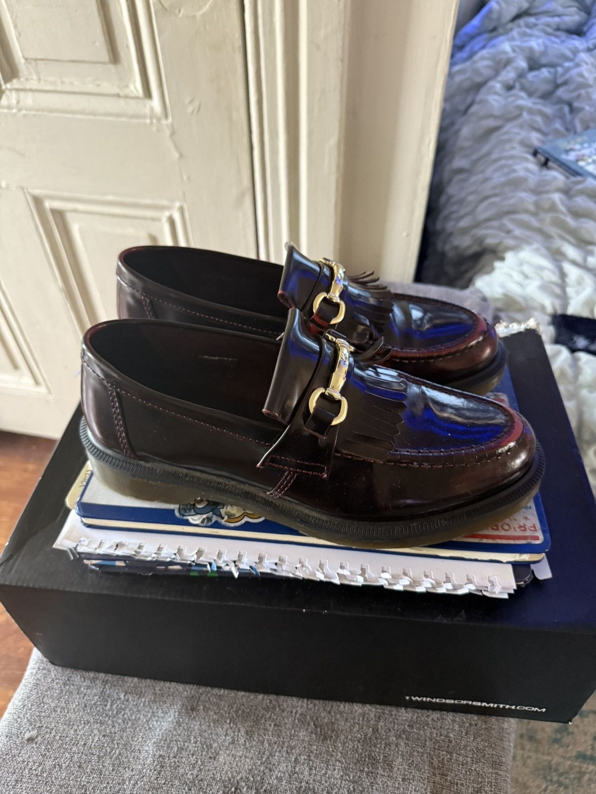 Dr. Martens DrMartens ADRIAN SNAFFLE SMOOTH LEATHER KILTIE LOAFERS Size US 9 / IT 39 - 1 Thumbnail