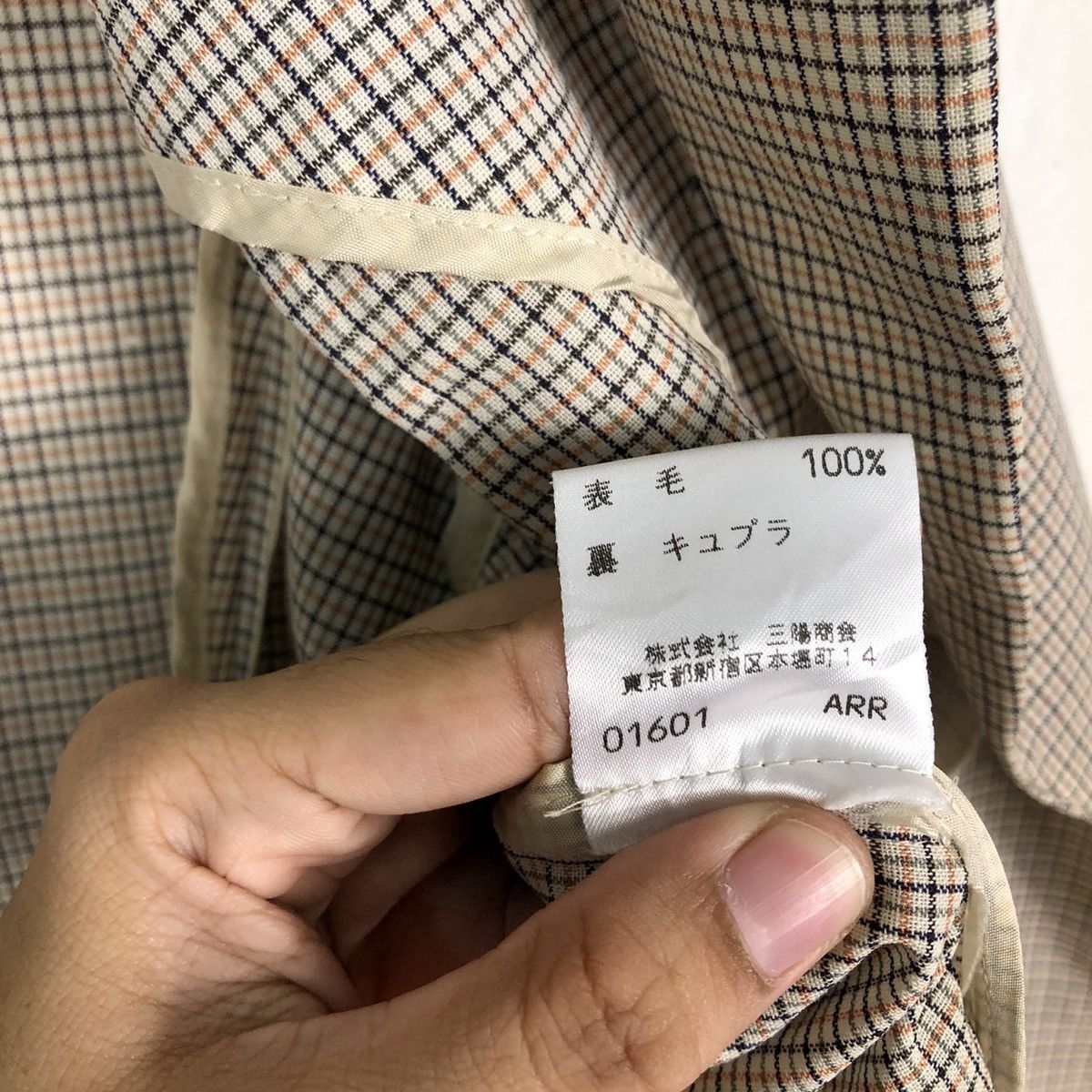 Burberry 🔥90’s Vintage Burberrys Nova Check Design Double Breast Size US M / EU 48-50 / 2 - 15 Thumbnail