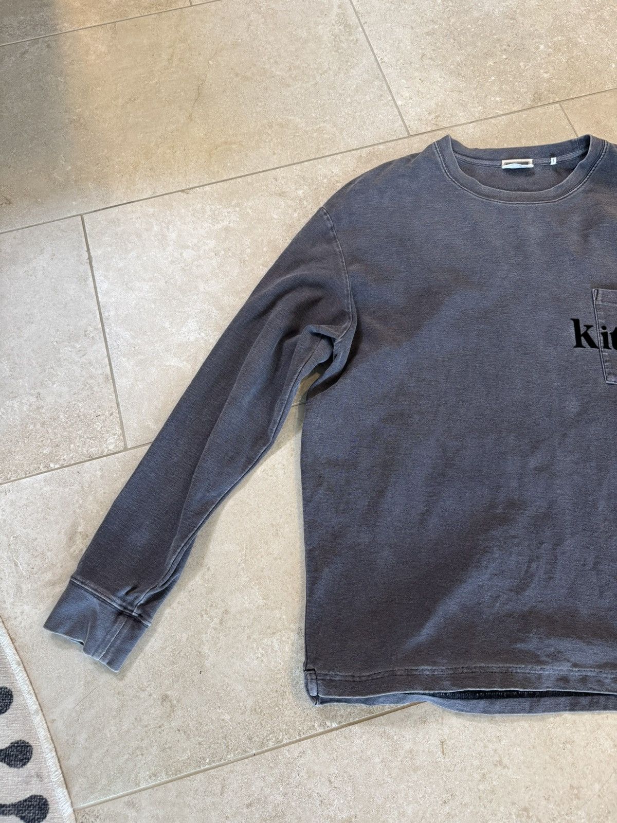 Kith Kith Quinn Crystal Washed L/S Tee Size US XL / EU 56 / 4 - 3 Thumbnail