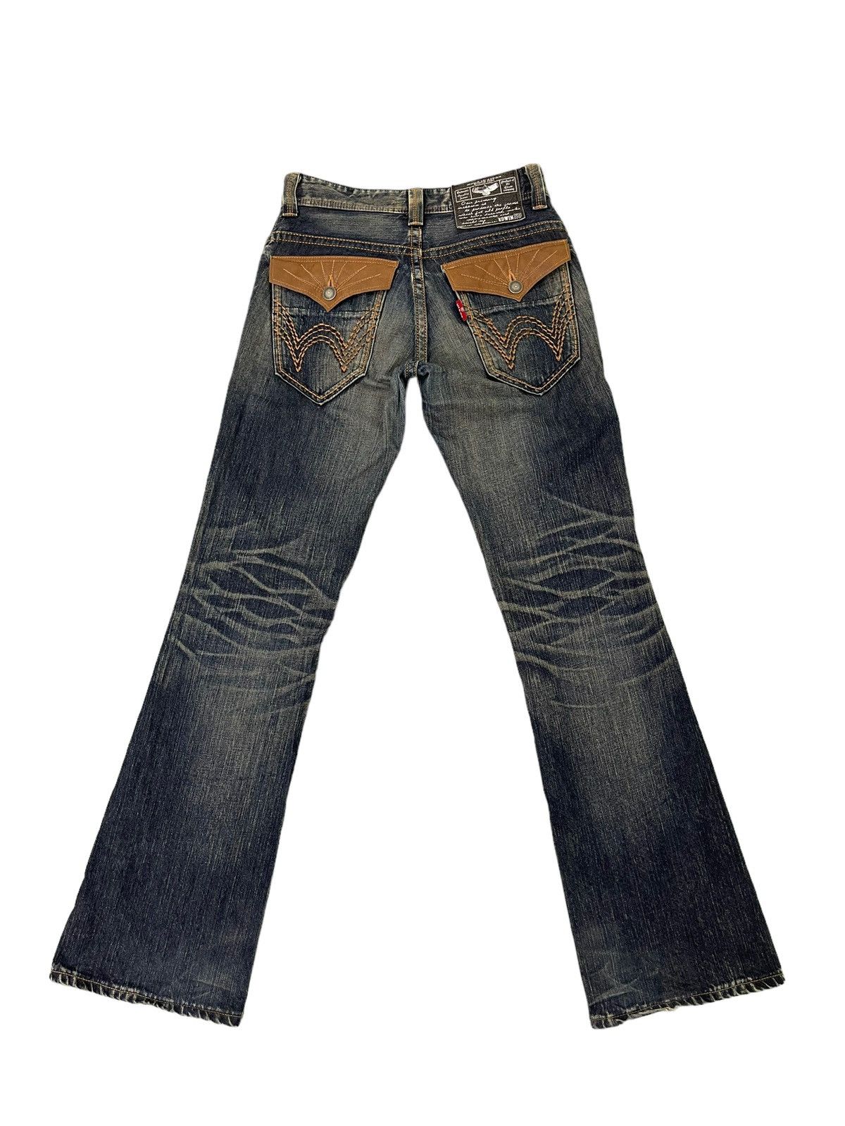 Edwin Flare Jeans Edwin Native Japan Distress Boot Cut 7🟦2 Size US 30 / EU 46 - 11 Thumbnail