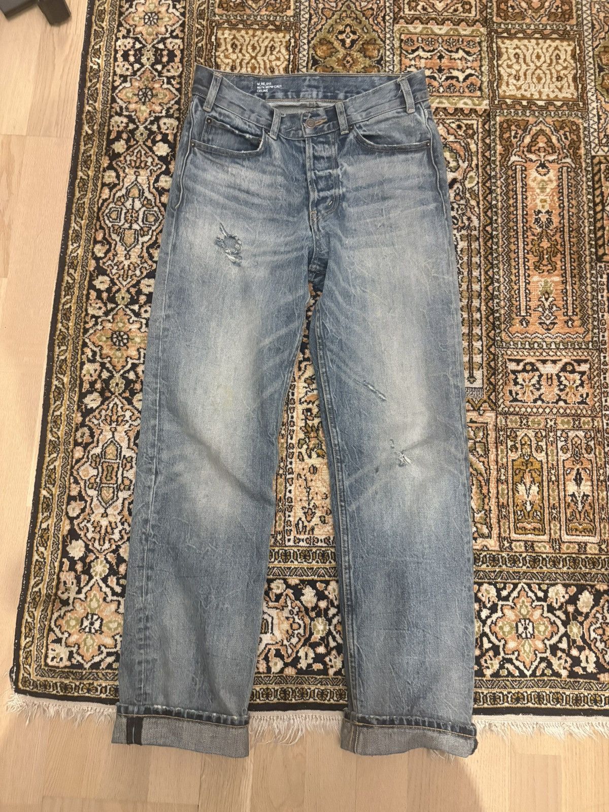 Celine Celine Kurt Jeans Size US 29 - 1 Thumbnail