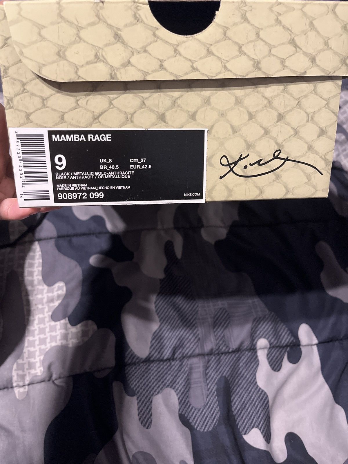 Nike Nike Kobe Mamba Rage Size US 9 / EU 42 - 1 Thumbnail