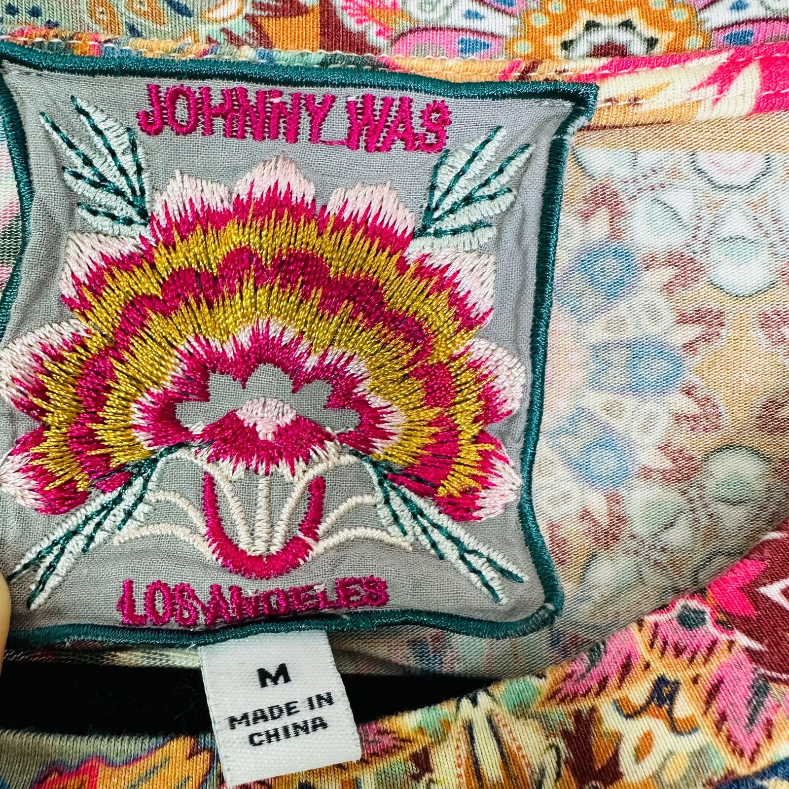 Johnny Was Johnny Was Kaleida Favorite Crew Neck Swing Tee Size medium Size M / US 6-8 / IT 42-44 - 4 Thumbnail