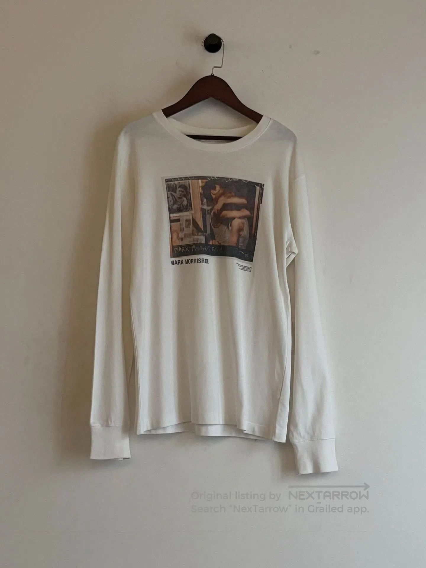 Helmut Lang Helmut Lang Slogan Long Sleeve T. Size US S / EU 44-46 / 1 - 1 Thumbnail