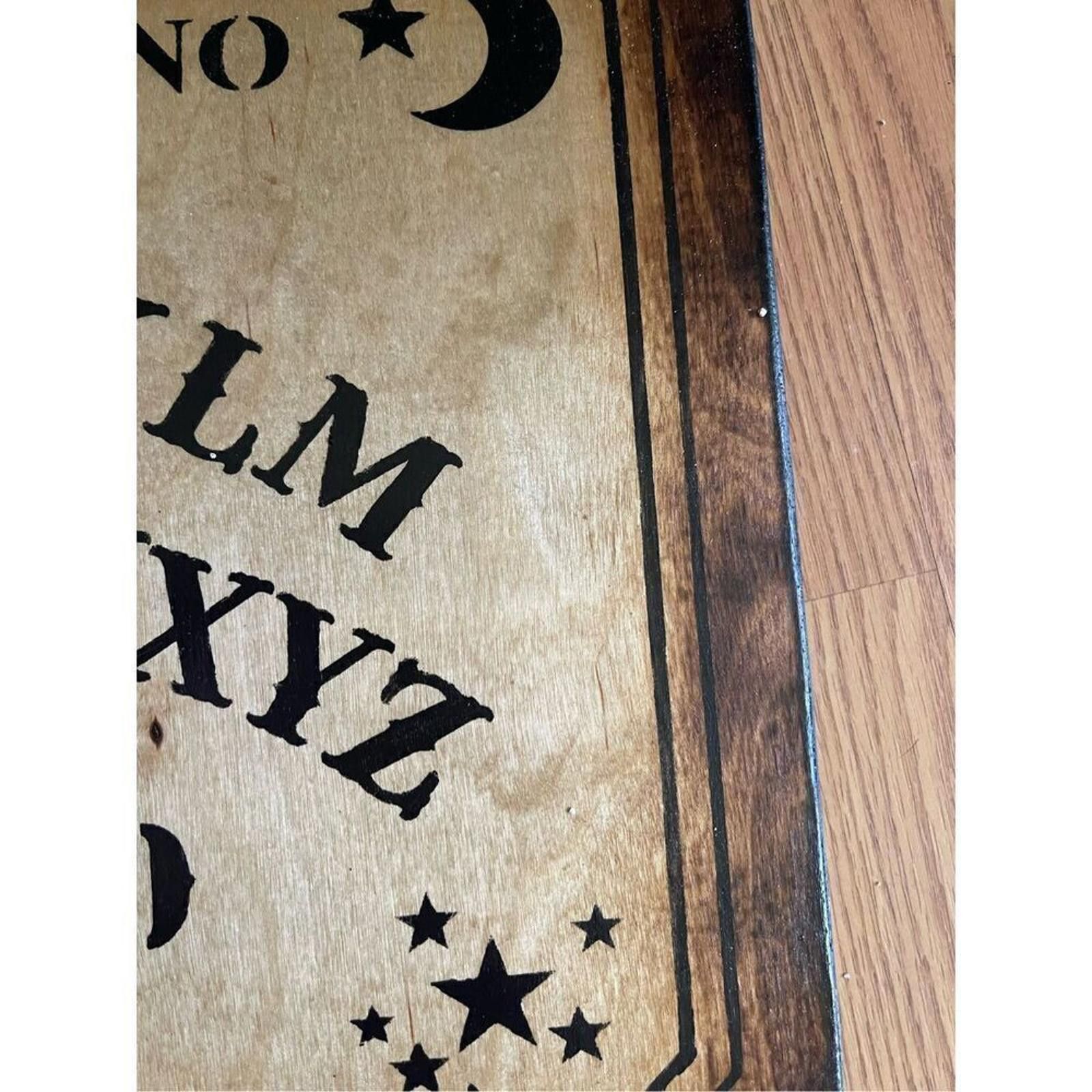 2120 Handcrafted Hand crafted birch ouija board 12 by 18 Size ONE SIZE - 10 Thumbnail