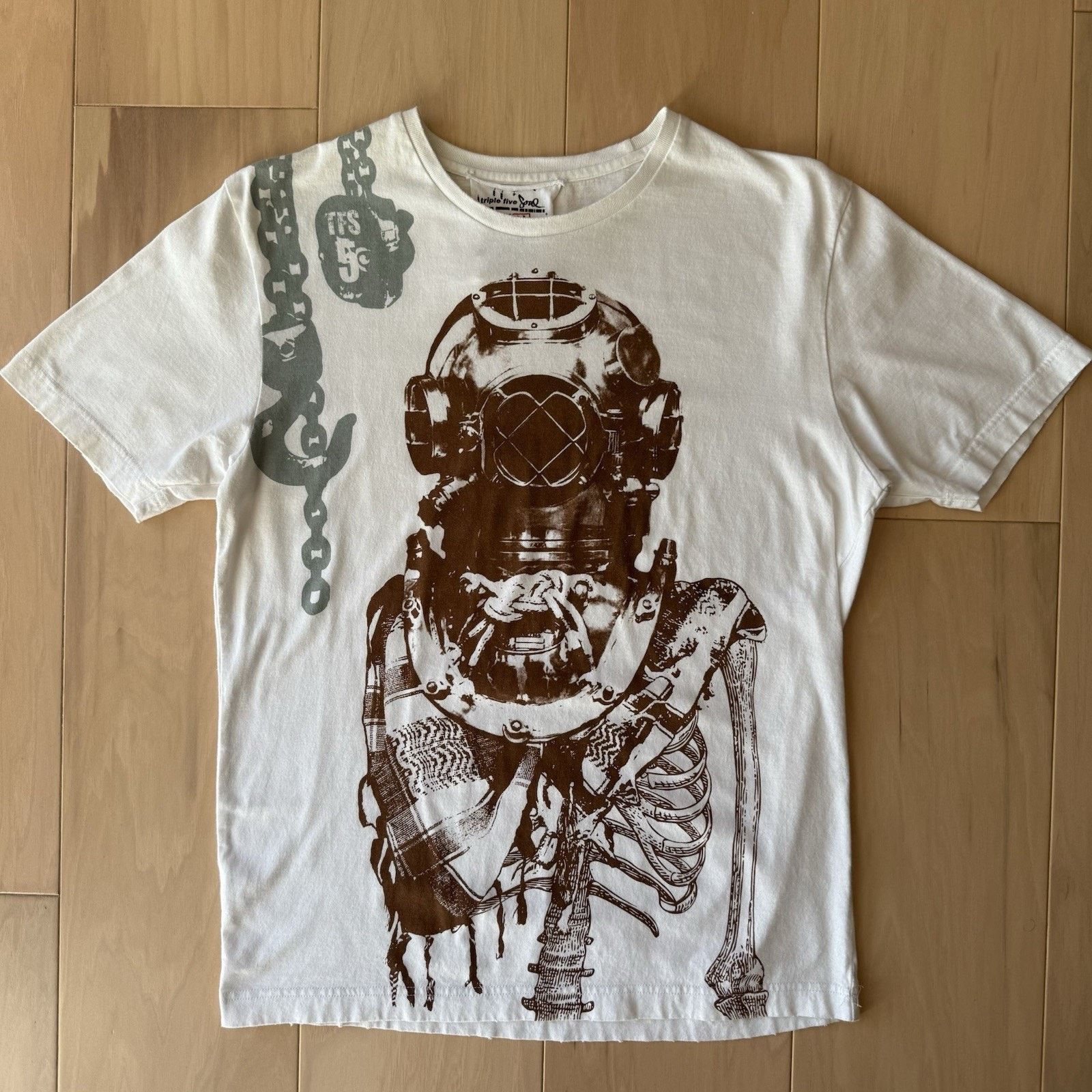 Triple 5 Soul Vintage Triple Five Soul Shirt S White New York Streetwear Size US S / EU 44-46 / 1 - 2 Thumbnail