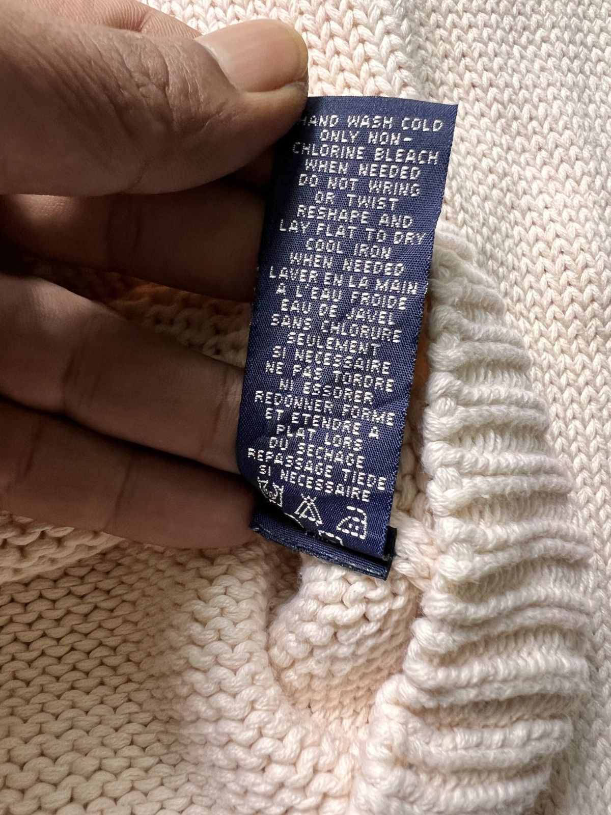 Polo Ralph Lauren × Ralph Lauren Sport Vtg Ralph Lauren Knitted Polo Sport America Flag Knitwear Size US M / EU 48-50 / 2 - 8 Thumbnail