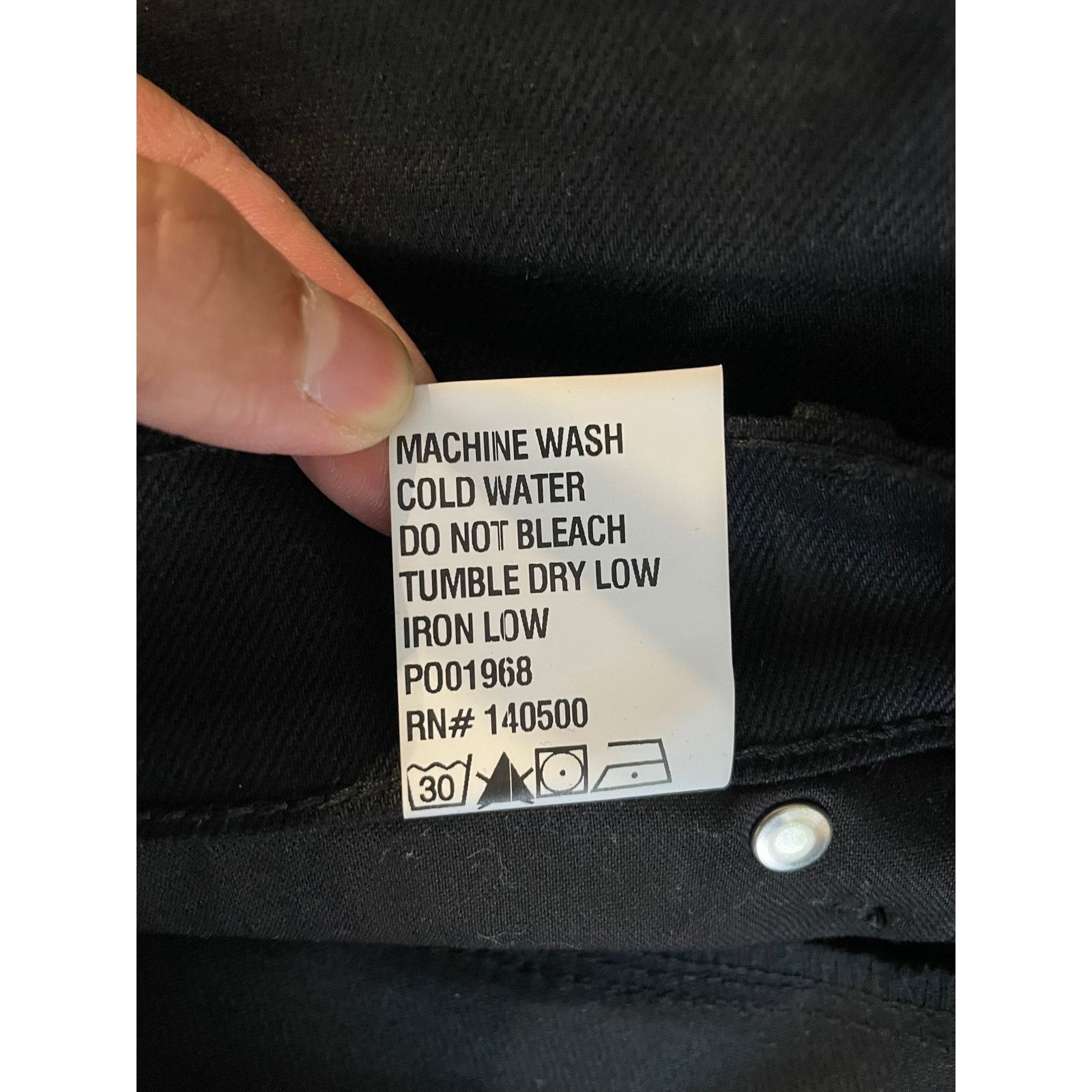 Rta RTA Black & Blue Jeans Size US 30 / EU 46 - 5 Thumbnail