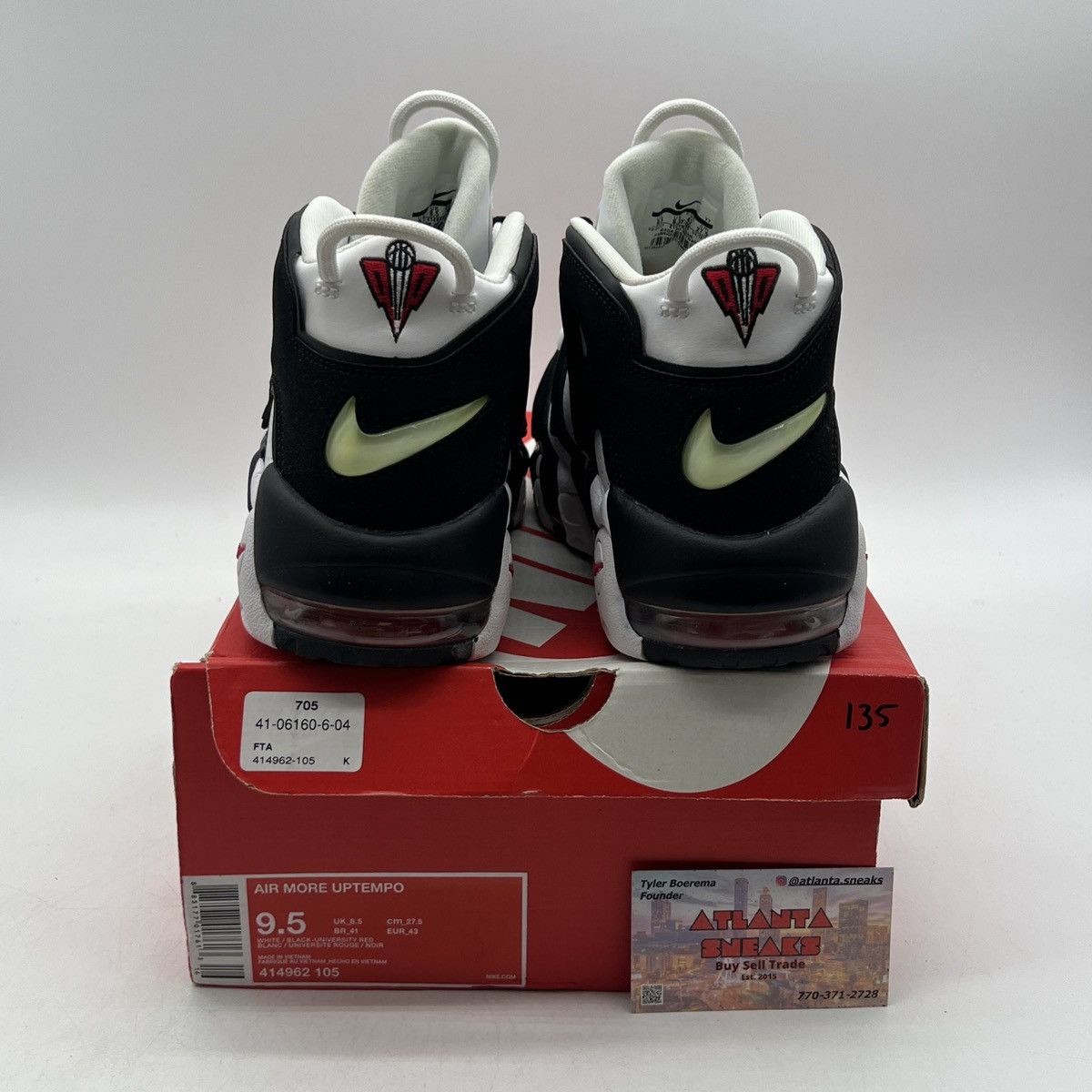 Nike Air more uptempo Scottie pippen Size US 9.5 / EU 42-43 - 3 Thumbnail