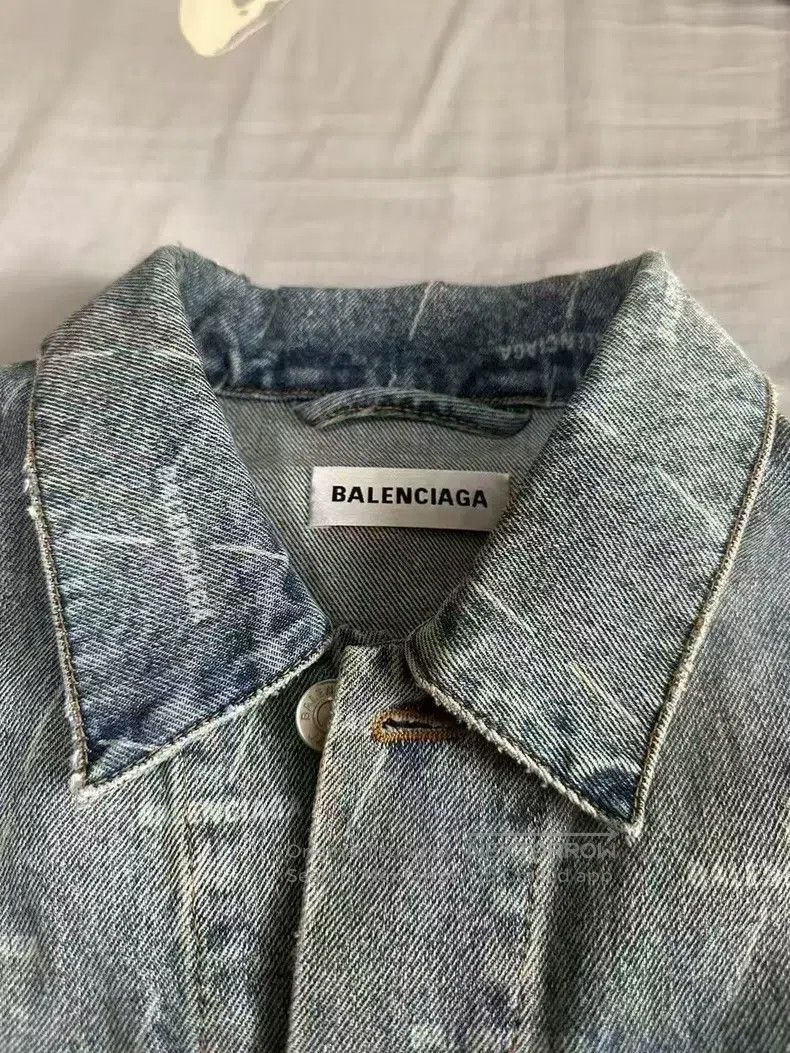 Balenciaga Balenciaga Barrage Denim Jacket Size XS / US 0-2 / IT 36-38 - 3 Thumbnail