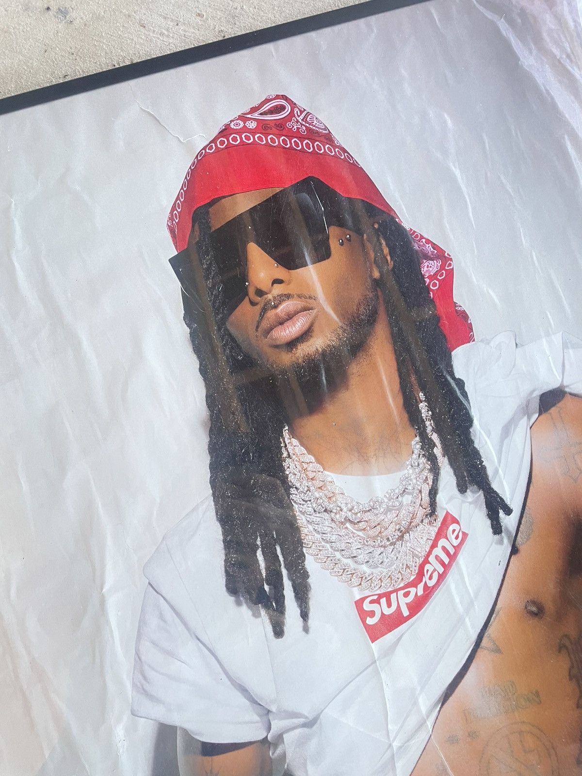Supreme Supreme Playboi Carti Poster Size ONE SIZE - 3 Thumbnail