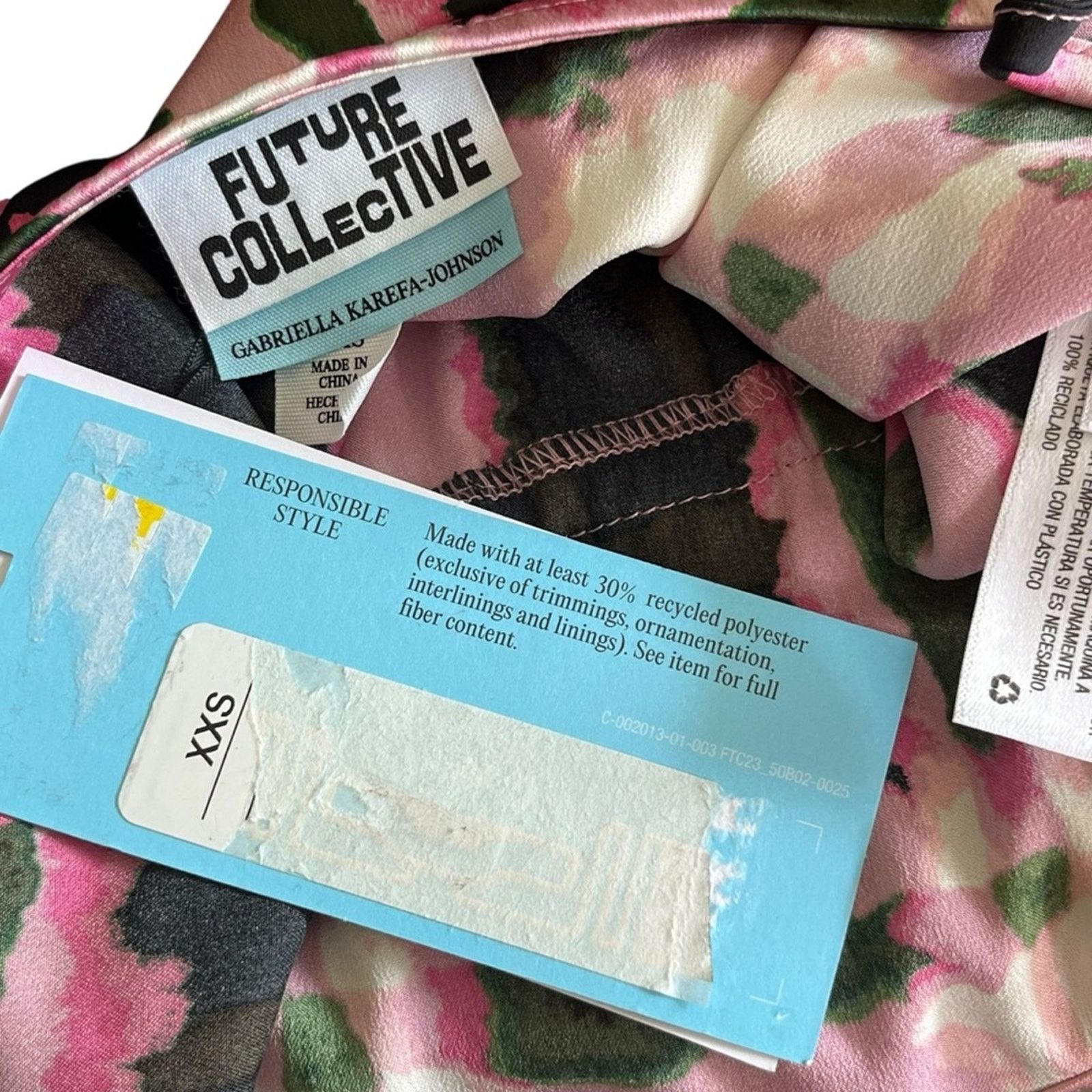 Other Future Collective Gabriella Karefa-Johnson cami top NWT Size XXS / US 00 / IT 34 - 11 Thumbnail