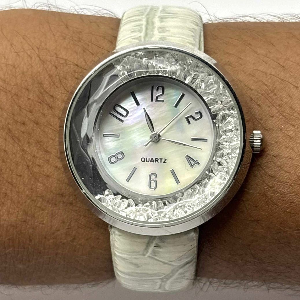 Other White & Silver Crystal Watch Size ONE SIZE - 1 Thumbnail