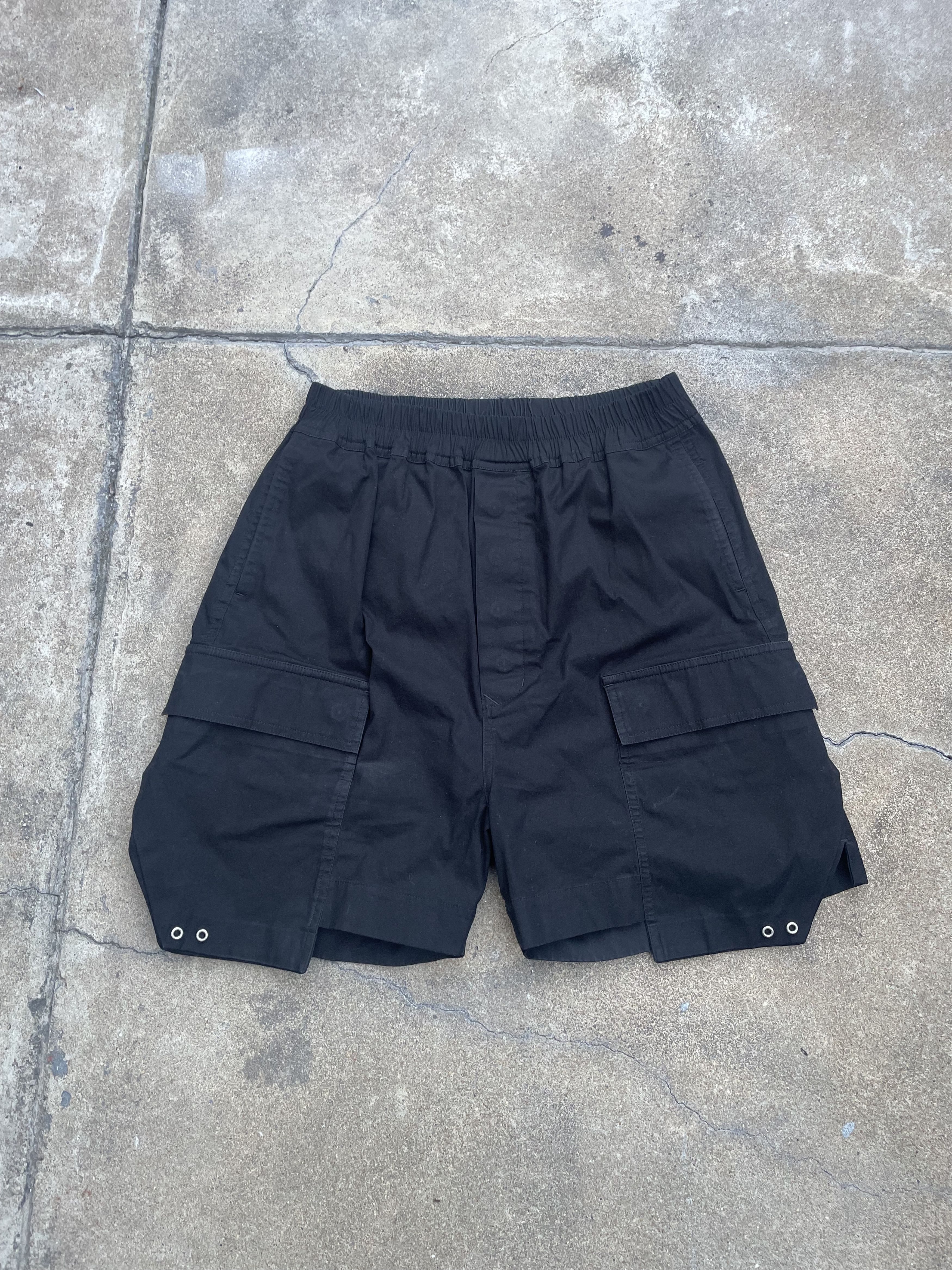 正規 RICK OWENS Cyclops Cargo Boxer Shorts Buy Rick Owens Cyclops Runway Cargo Boxer Shorts 'Black