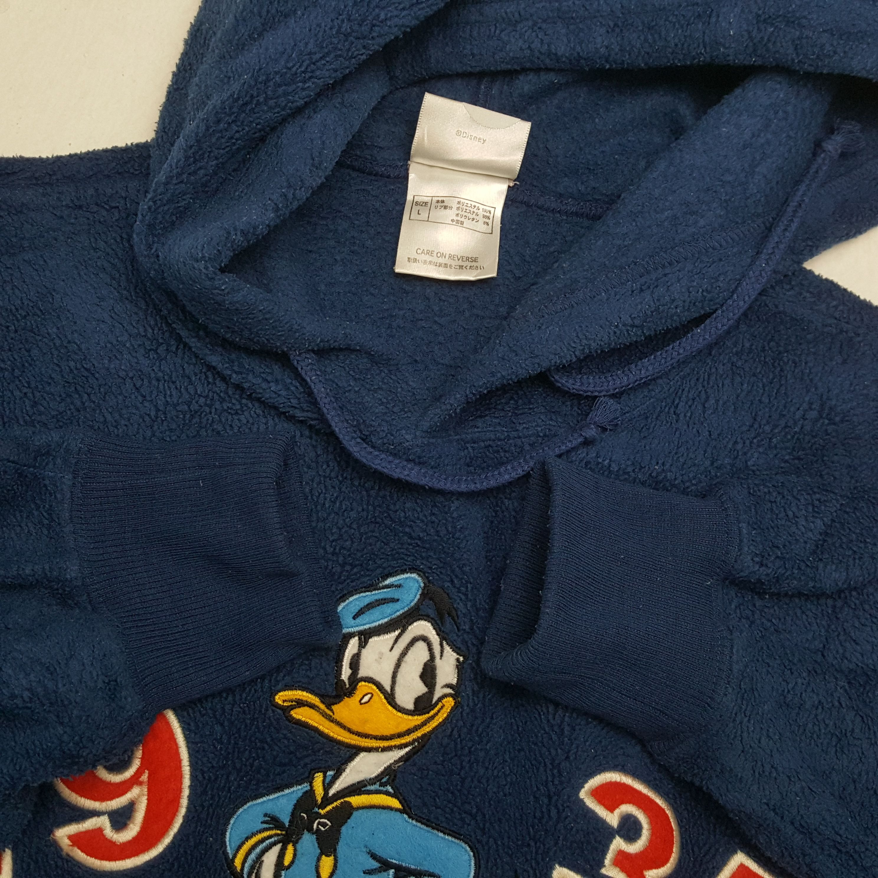 Cartoon Network × Disney × Vintage DONALD DUCK DISNEY Cartoon Character Streetwear Hoodies Size US M / EU 48-50 / 2 - 8 Thumbnail