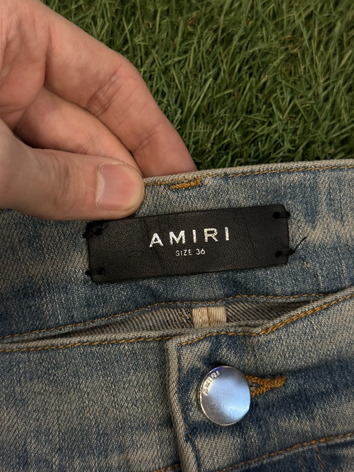 Amiri Amiri Art Patch Denim Pants Size 36 CLEAN 🧼 Size US 36 / EU 52 - 9 Thumbnail