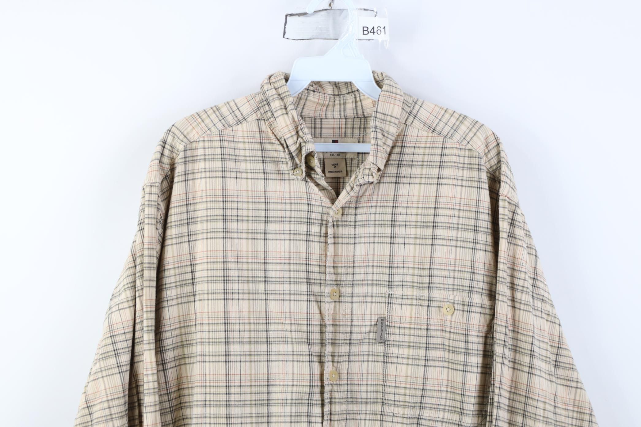 Woolrich Woolen Mills Vintage 90s Y2K Woolrich Collared Button Down Shirt Plaid Size US M / EU 48-50 / 2 - 2 Thumbnail