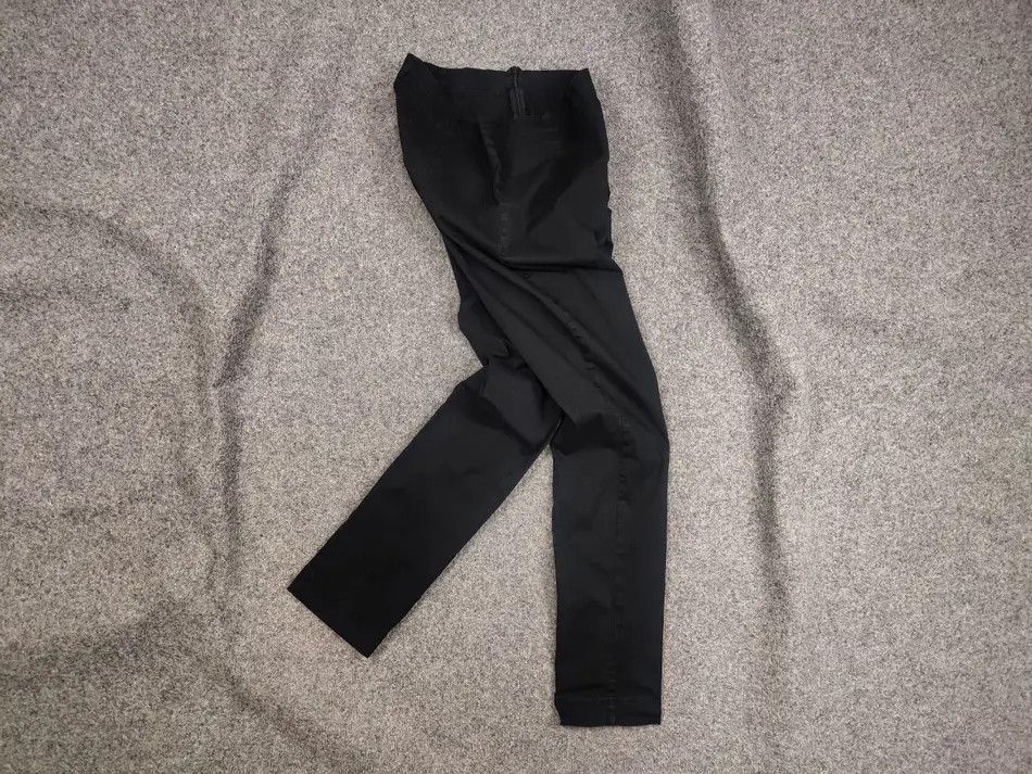Rundholz Rundholz Black Label Ankle Cotton Elastane Black Zip Pants Size 40" / US 18 - 1 Thumbnail