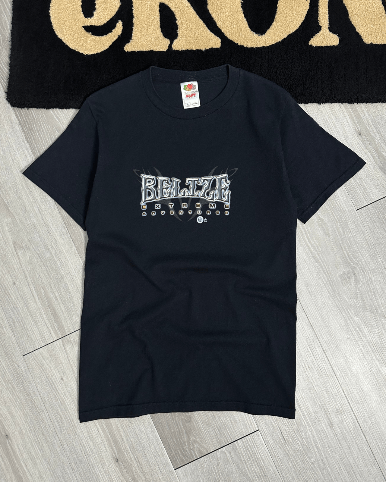 Fruit Of The Loom × Vintage Vintage Belize Extreme Adventures Jaguar T-Shirt Size Small Size US S / EU 44-46 / 1 - 2 Thumbnail