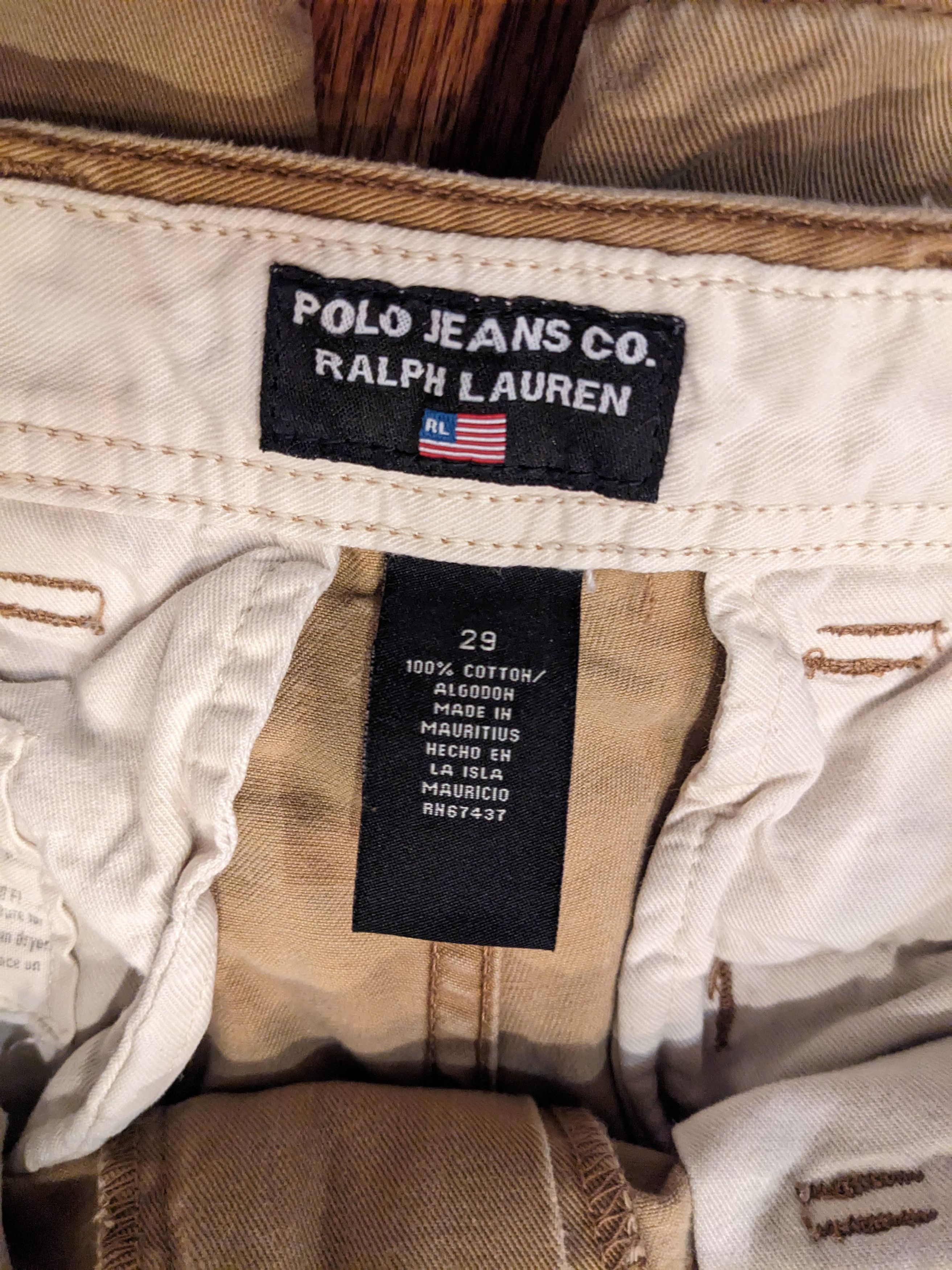 Polo Ralph Lauren × Vintage Vintage Y2K Polo Jeans Co Ralph Lauren Size 29 Cargo Shorts Size US 29 - 3 Thumbnail