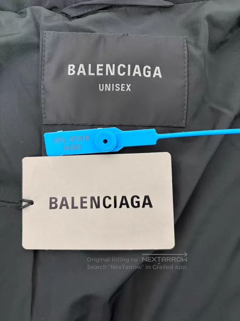 Balenciaga Balenciaga Solid Color Zip Collar Long Sleeve Cotton Jacke Size US M / EU 48-50 / 2 - 5 Thumbnail