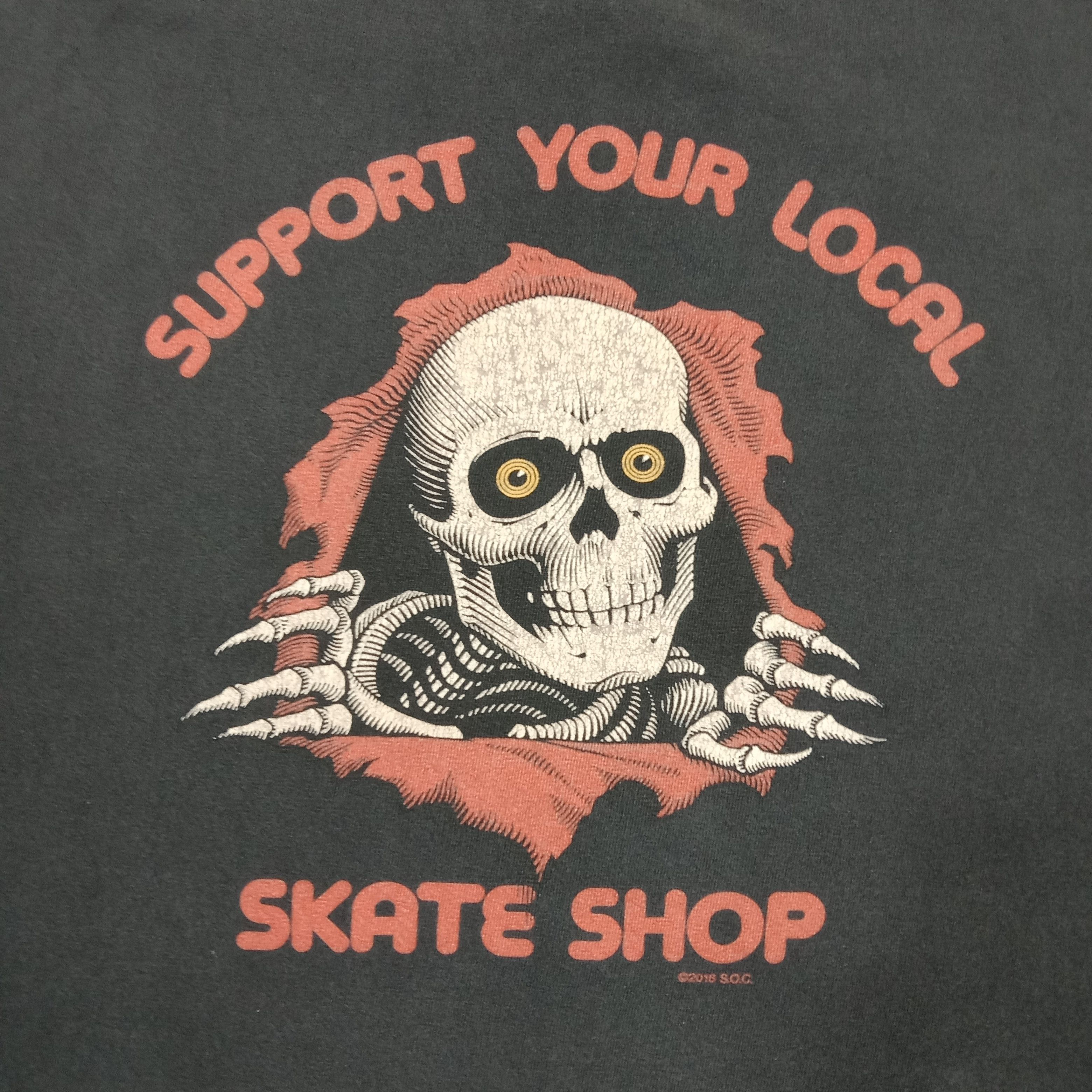 Powell Peralta × Vintage Powell Peralta American Skateboard Style Tshirt Size US XL / EU 56 / 4 - 2 Thumbnail