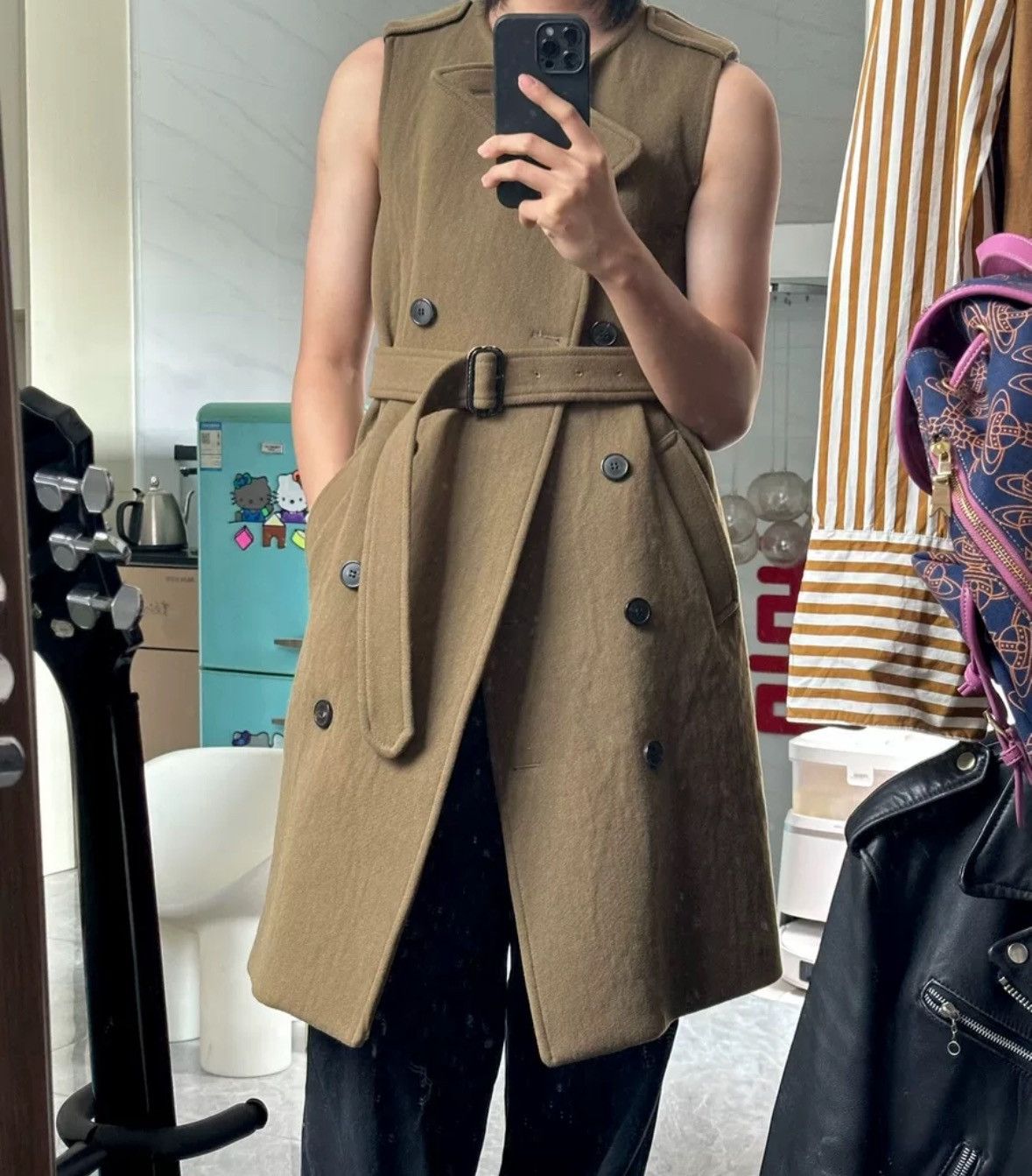 Dries Van Noten Dries van noten Double-breasted coat 2412-Nextarrow Size US S / EU 44-46 / 1 - 9 Thumbnail