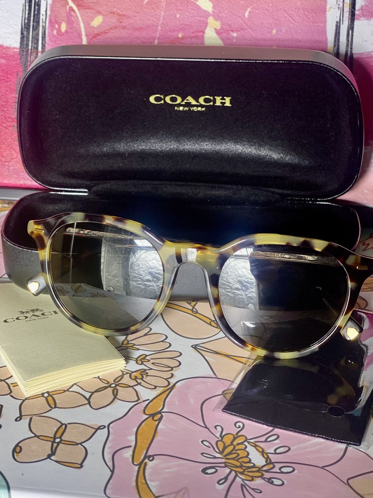 Coach Coach Tortoise Shell Sunglasses BRAND NEW!! 🔥🔥 Size ONE SIZE - 3 Thumbnail