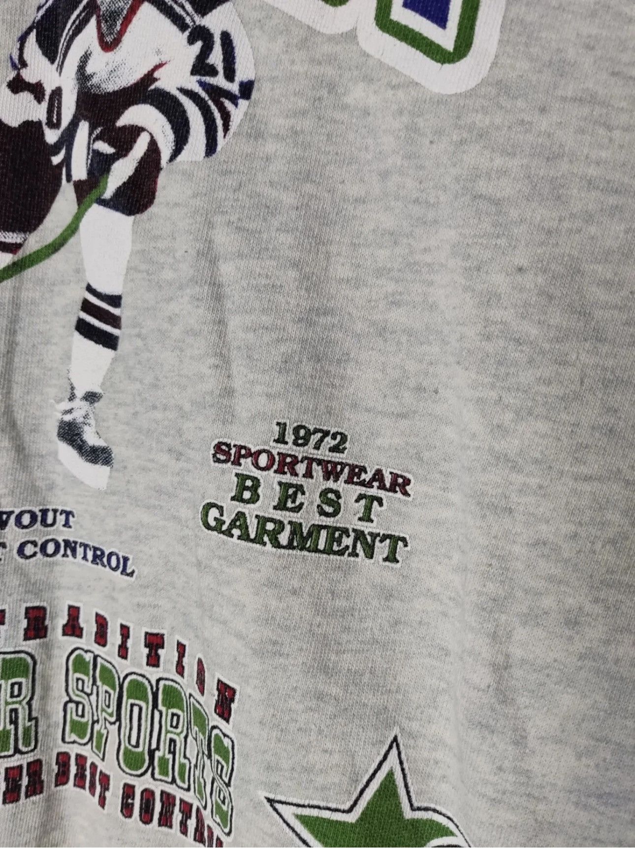 NHL Vintage Blowout Ice Hockey Sweatshirt Graphic Pullover Size US L / EU 52-54 / 3 - 6 Thumbnail