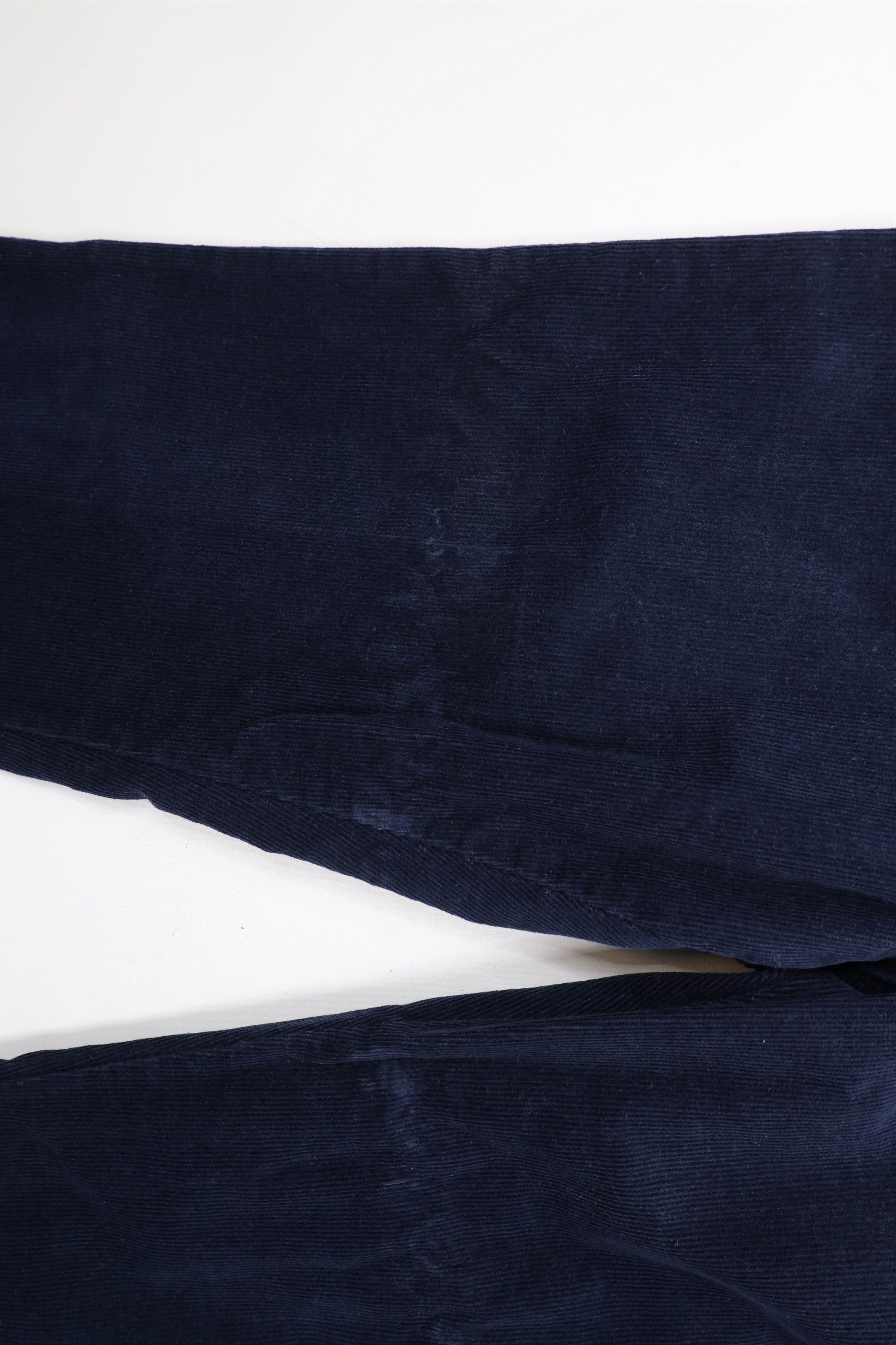 Lee × Vintage Vintage 90s Lee Straight Leg Corduroy Chino Pants Blue USA Size US 36 / EU 52 - 7 Thumbnail