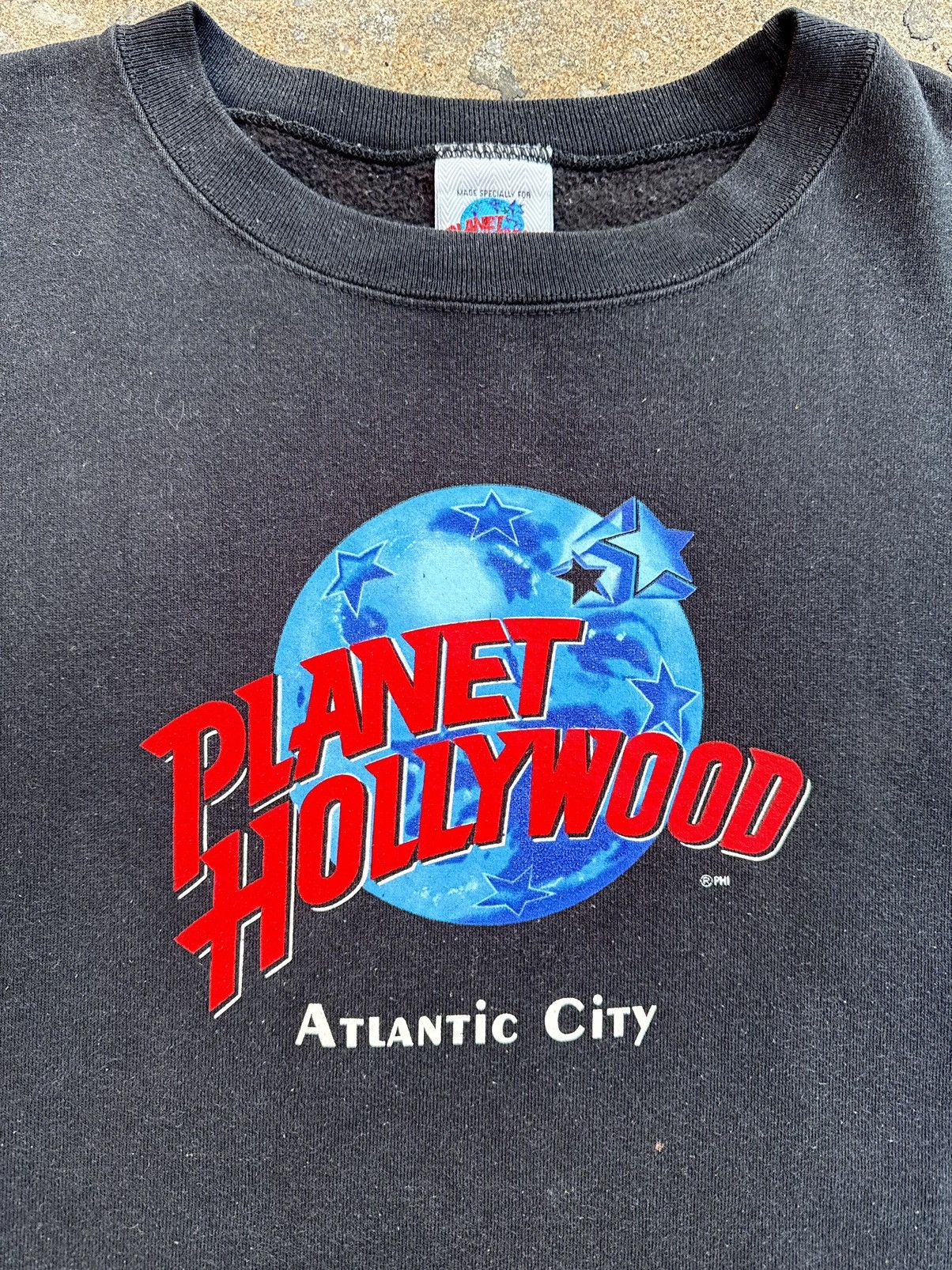 Band Tees × Planet Hollywood × Vintage Planet Hollywood Vintage 90’s Retro Logo Sweatshirt Size US M / EU 48-50 / 2 - 5 Thumbnail