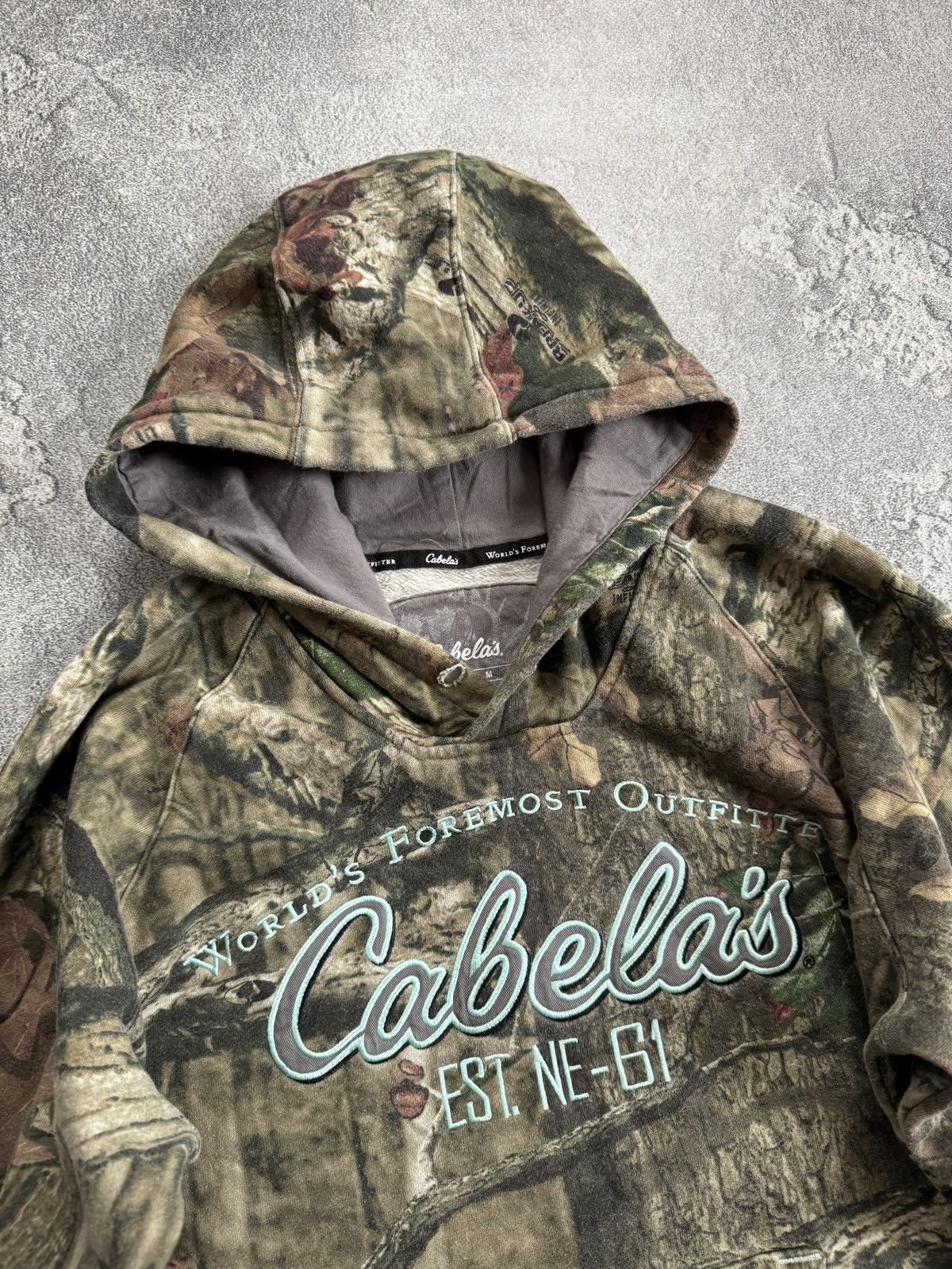 Cabelas Cabela’s M real tree 🌳 camouflage camo hoodie jumper Y2K Size US M / EU 48-50 / 2 - 4 Thumbnail