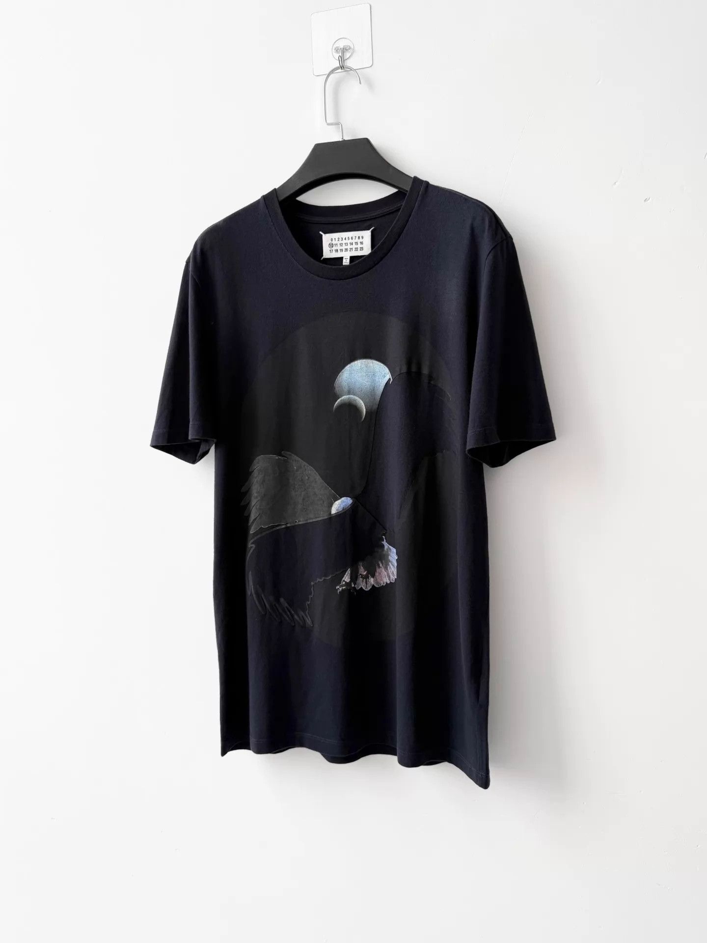 Other Maison Martin Margiela SS15 Black Eagle Print Short Sleeve Size US S / EU 44-46 / 1 - 2 Thumbnail