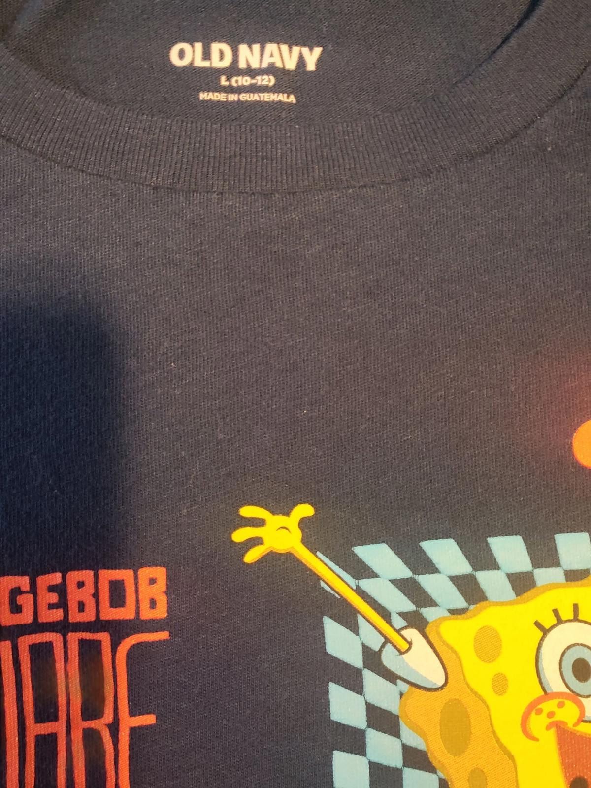 Old Navy Old Navy SpongeBob SquarePants Graphic T-Shirt Size 10-12 Size US XXS / EU 40 - 4 Thumbnail