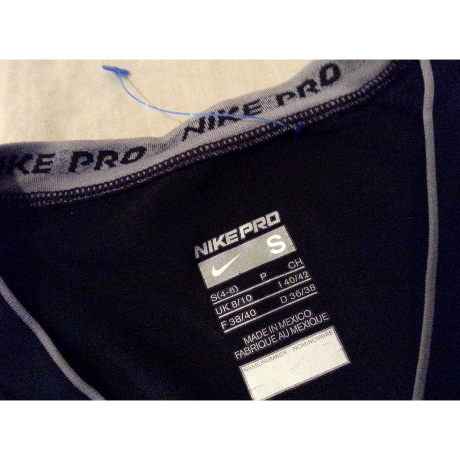 Nike Womens Nike Shirt S Small Black Athletic Shirt Womens Small Nike Black Athletic Shirts & Tops Mens? Size S / US 4 / IT 40 - 5 Thumbnail