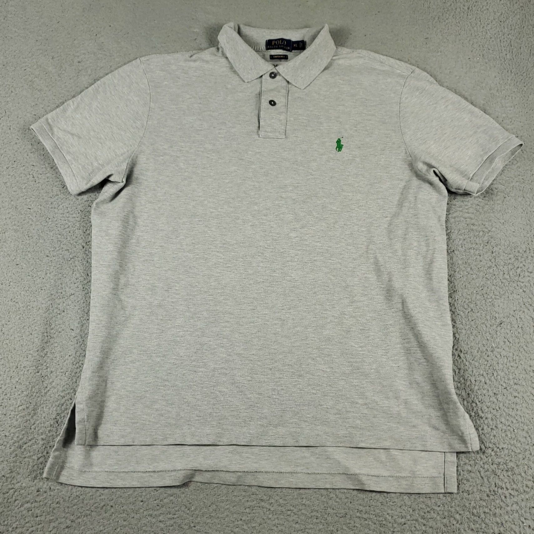 Ralph Lauren RALPH LAUREN Polo Shirt Mens XL Gray Casual Short Sleeve Activewear Size US XL / EU 56 / 4 - 3 Thumbnail