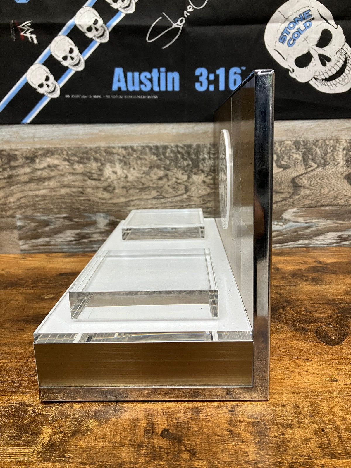 Versace Versace Fragrance Gold/White Acrylic Display Stand Size ONE SIZE - 5 Thumbnail