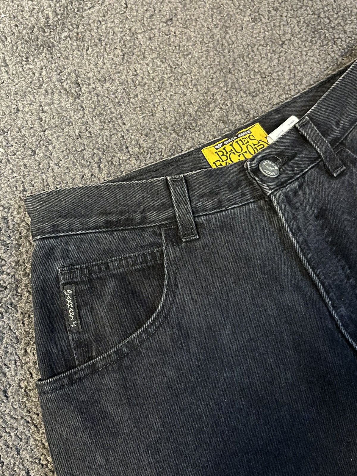 Armani × Vintage Vintage 90s Armani Jeans Size US 31 - 4 Thumbnail