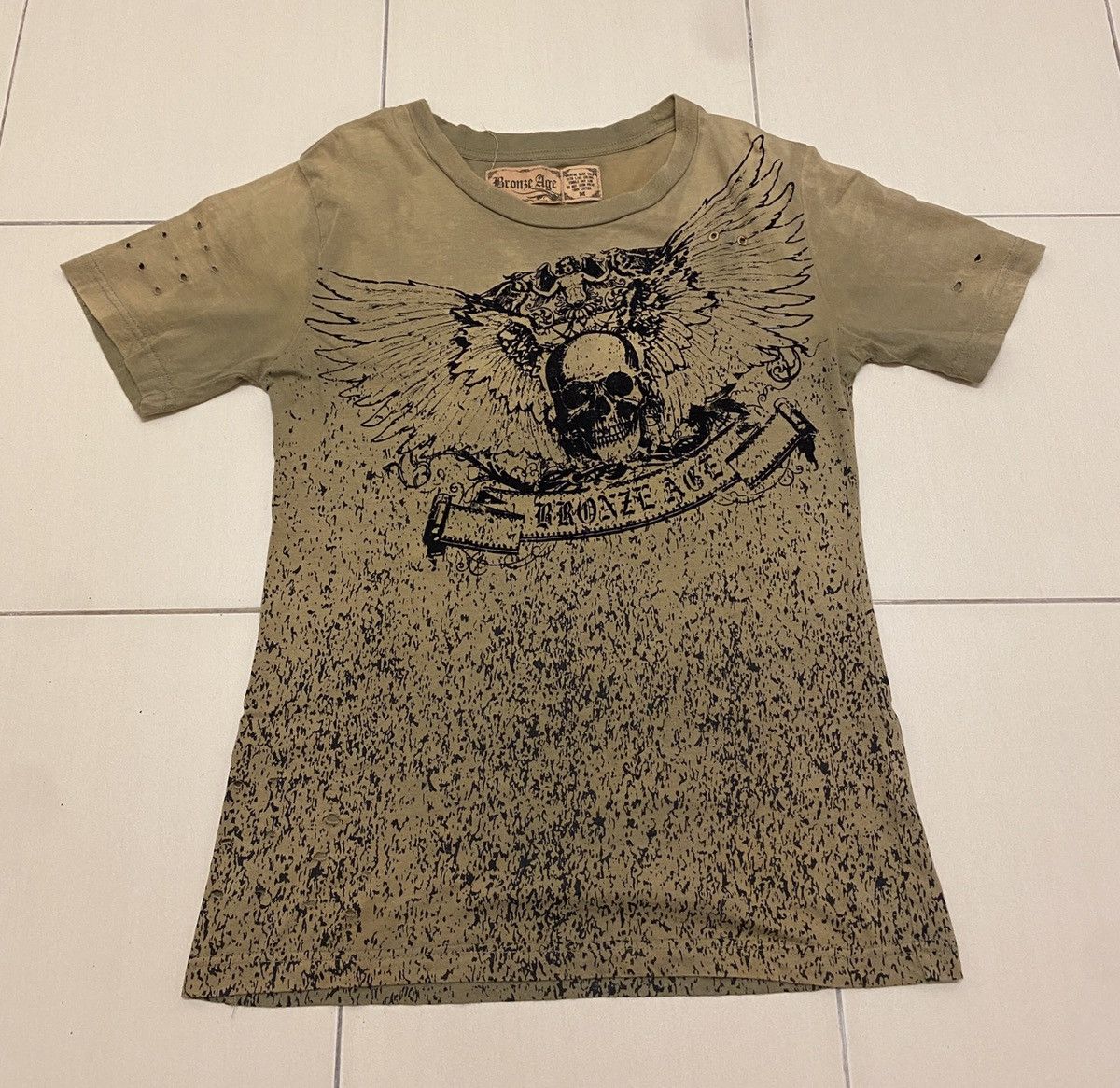 Other Bronze Age Distressed Tshirt Size US S / EU 44-46 / 1 - 1 Thumbnail