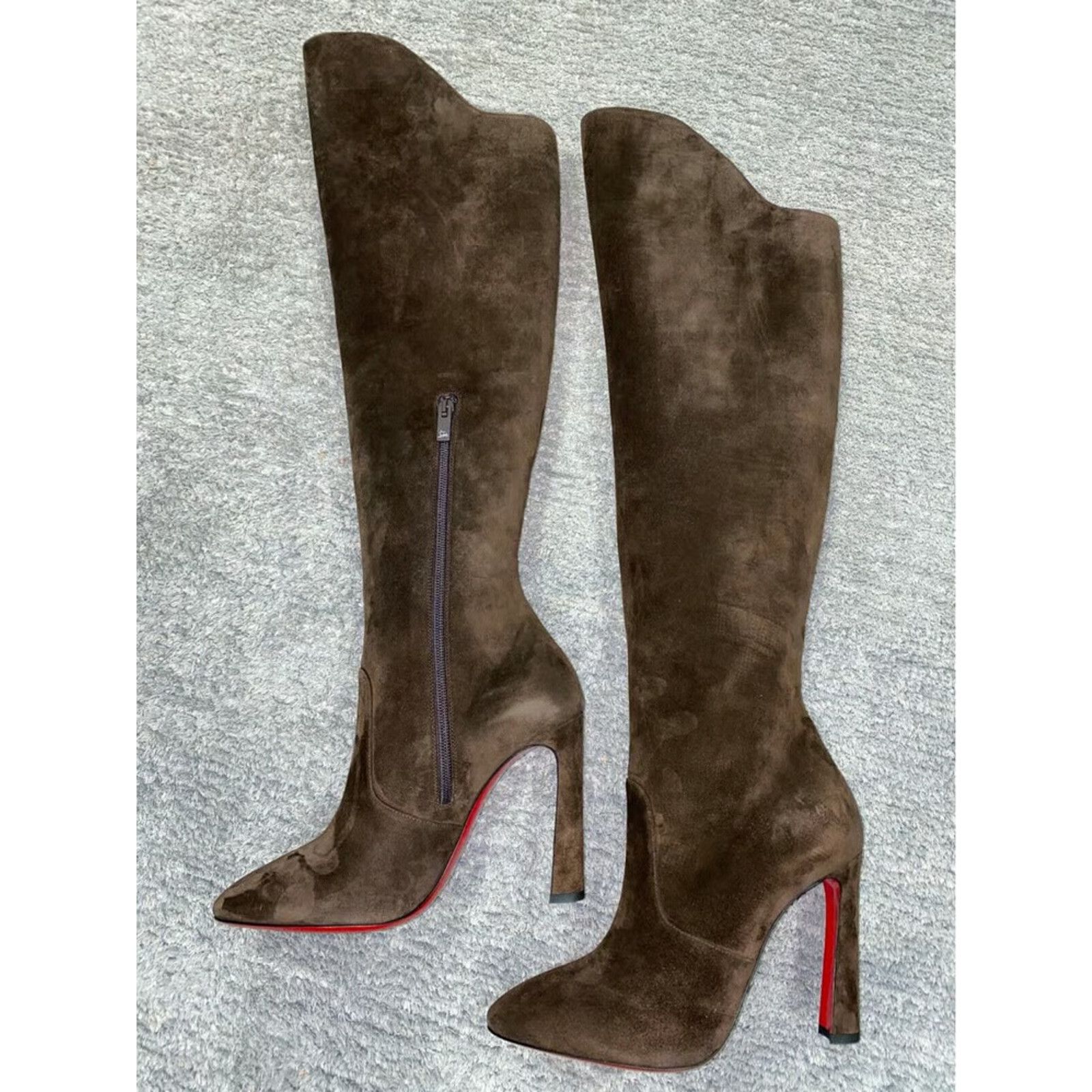 Christian Louboutin Christian Louboutin Eleonor Botta 100 Arabica Brown OTK Size US 9.5 / IT 39.5 - 12 Thumbnail