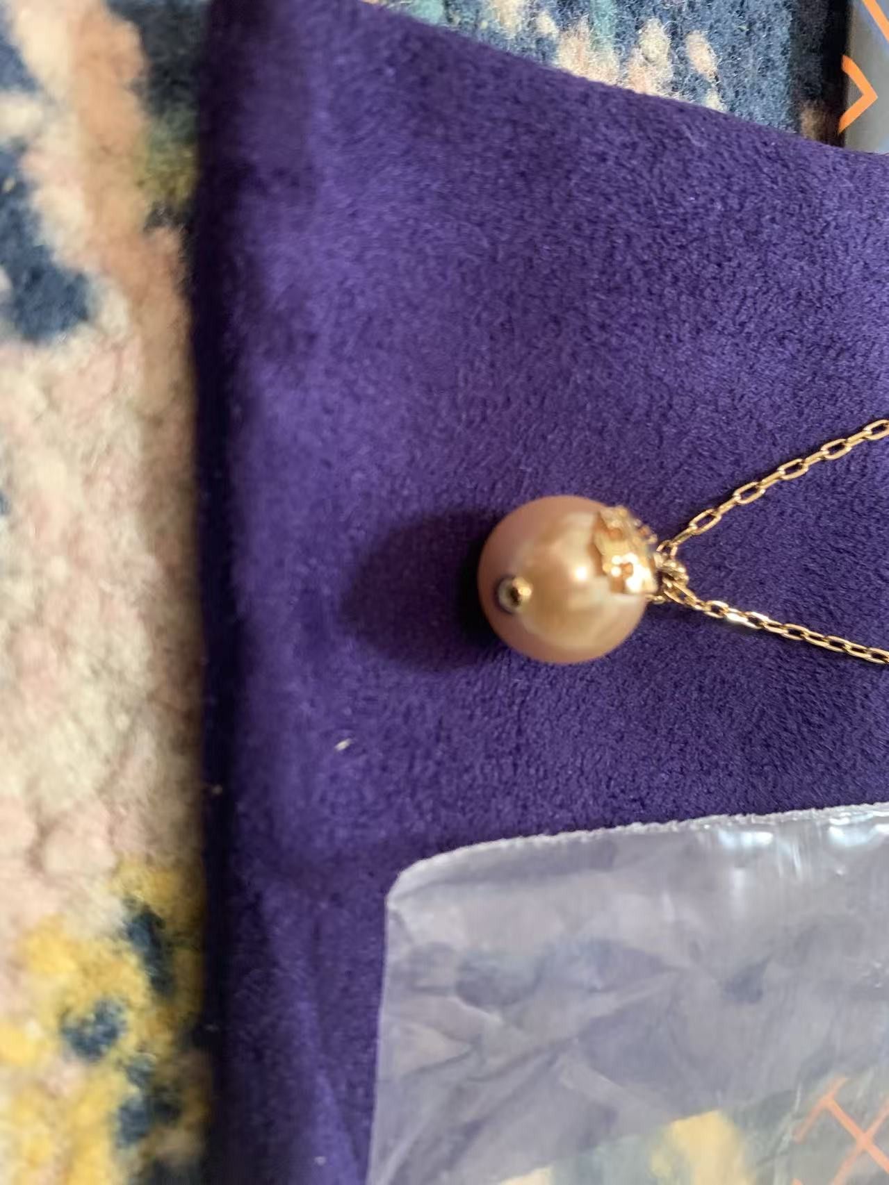 Tory Burch tory burch pearl chain necklace (rose gold) Size ONE SIZE - 6 Thumbnail