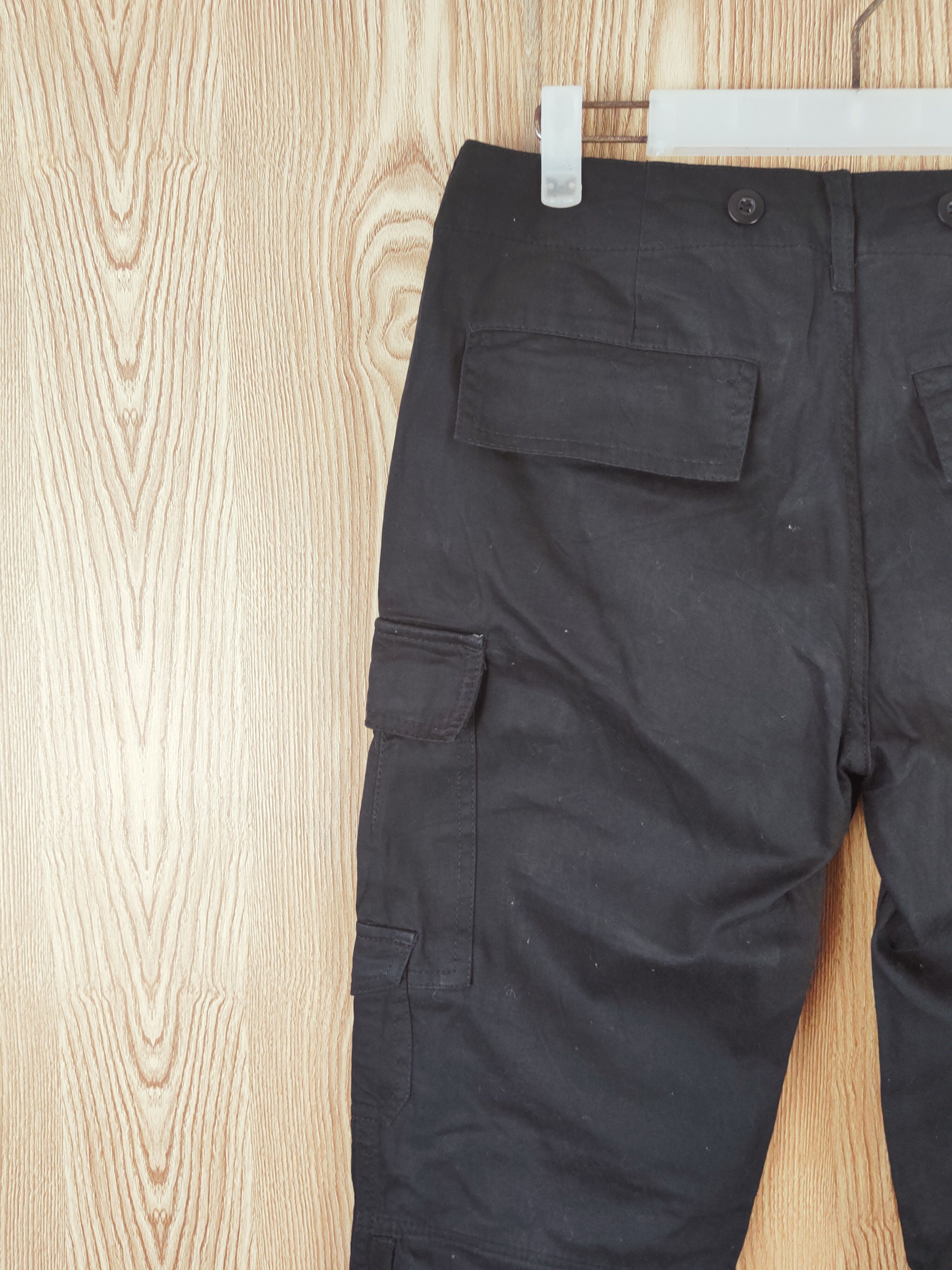 Japanese Brand Japanese Brand Black Multipocket Tactical Cargo Pants #W293 Size US 29 - 9 Thumbnail