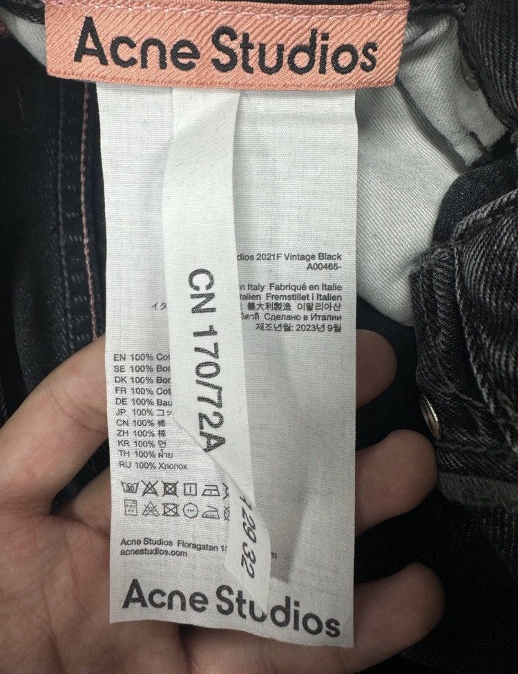 Acne Studios Acne studios Washed black and grey jeans 2412-Nextarrow Size US 29 - 5 Thumbnail
