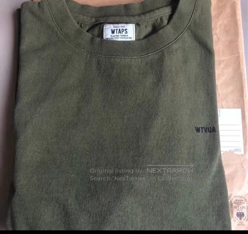 Wtaps Wtaps Army Green Hoodie Size US M / EU 48-50 / 2 - 1 Thumbnail
