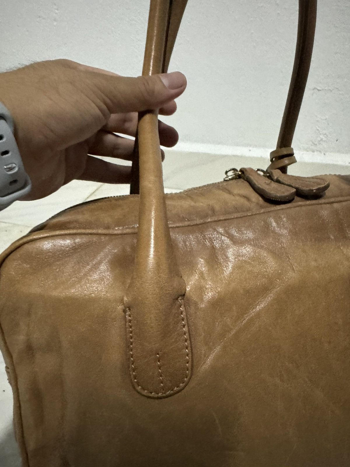 Armani Exchange × Leather ARMANI EXCHANGE SOFT LEATHER SHOULDER BAG Size ONE SIZE - 8 Thumbnail