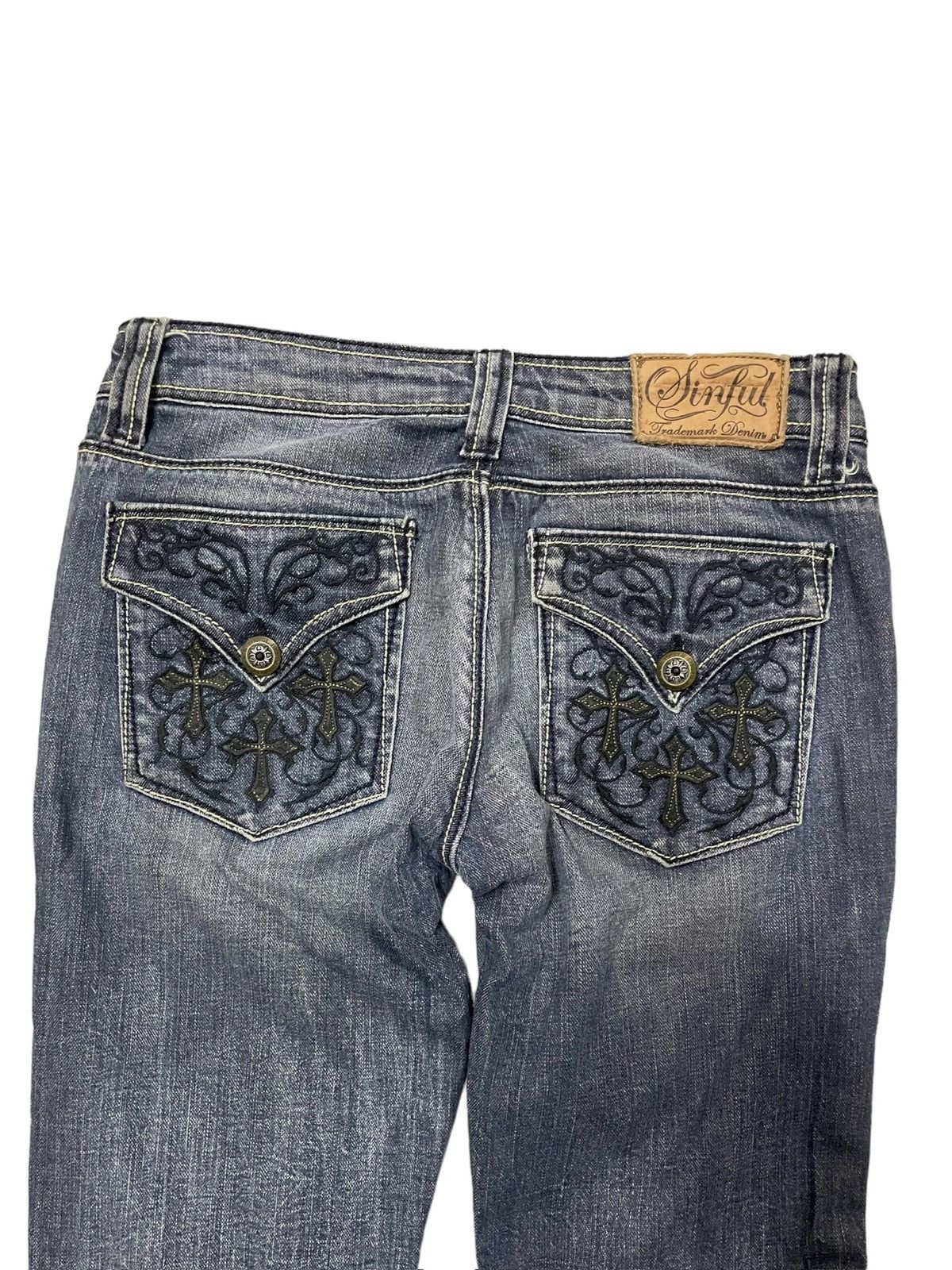 Designer × Jean Sinful Denim Size 30" / US 8 / IT 44 - 10 Thumbnail