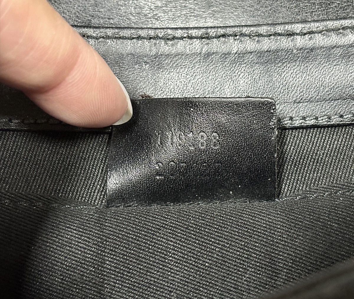 Gucci GUCCI Black GG Canvas Horsebit Chain Large Clutch Bag Size ONE SIZE - 14 Thumbnail