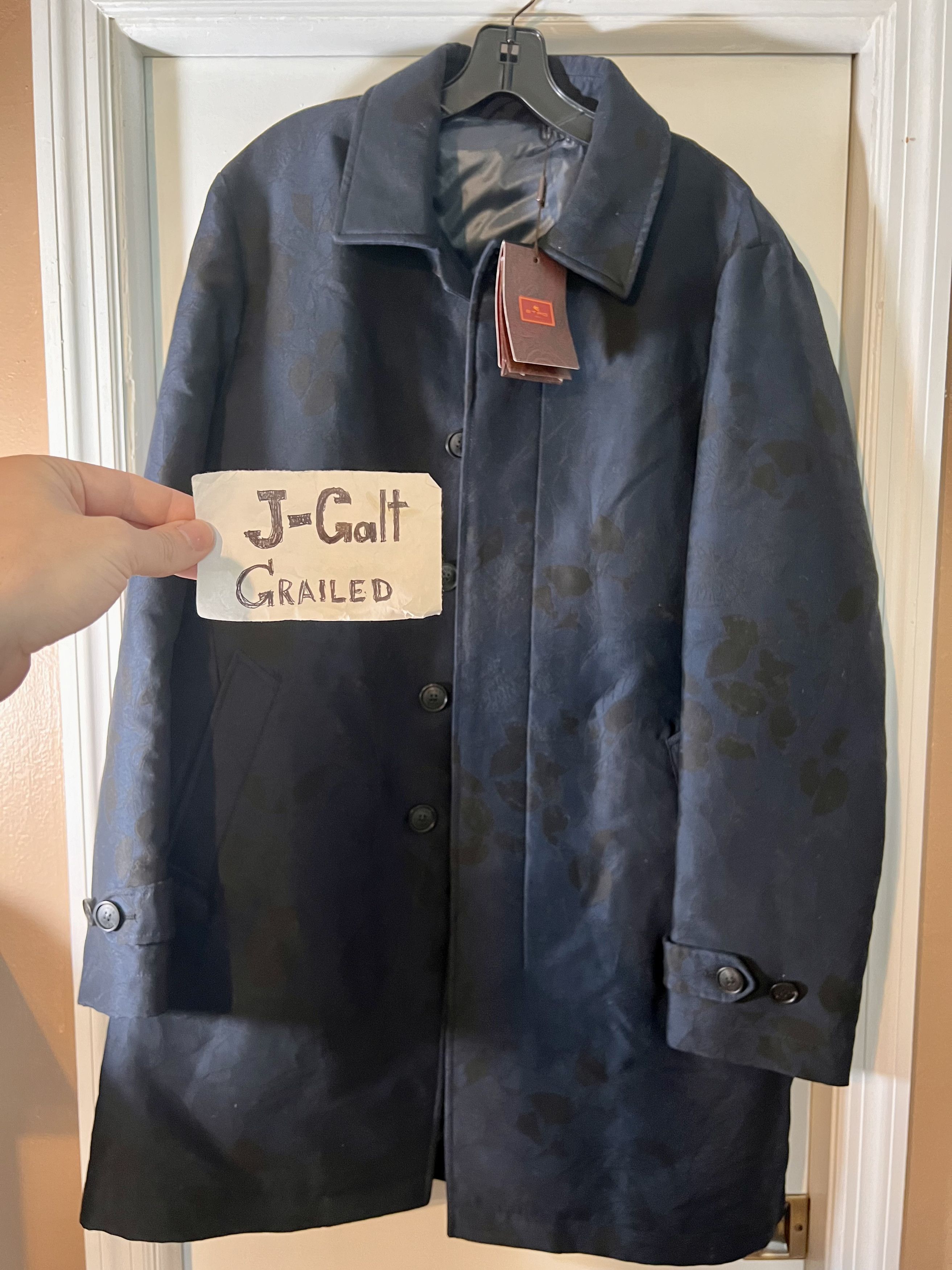 Etro Etro Thick Raincoat/Parka Size 50 Made in Italy Size US M / EU 48-50 / 2 - 1 Thumbnail