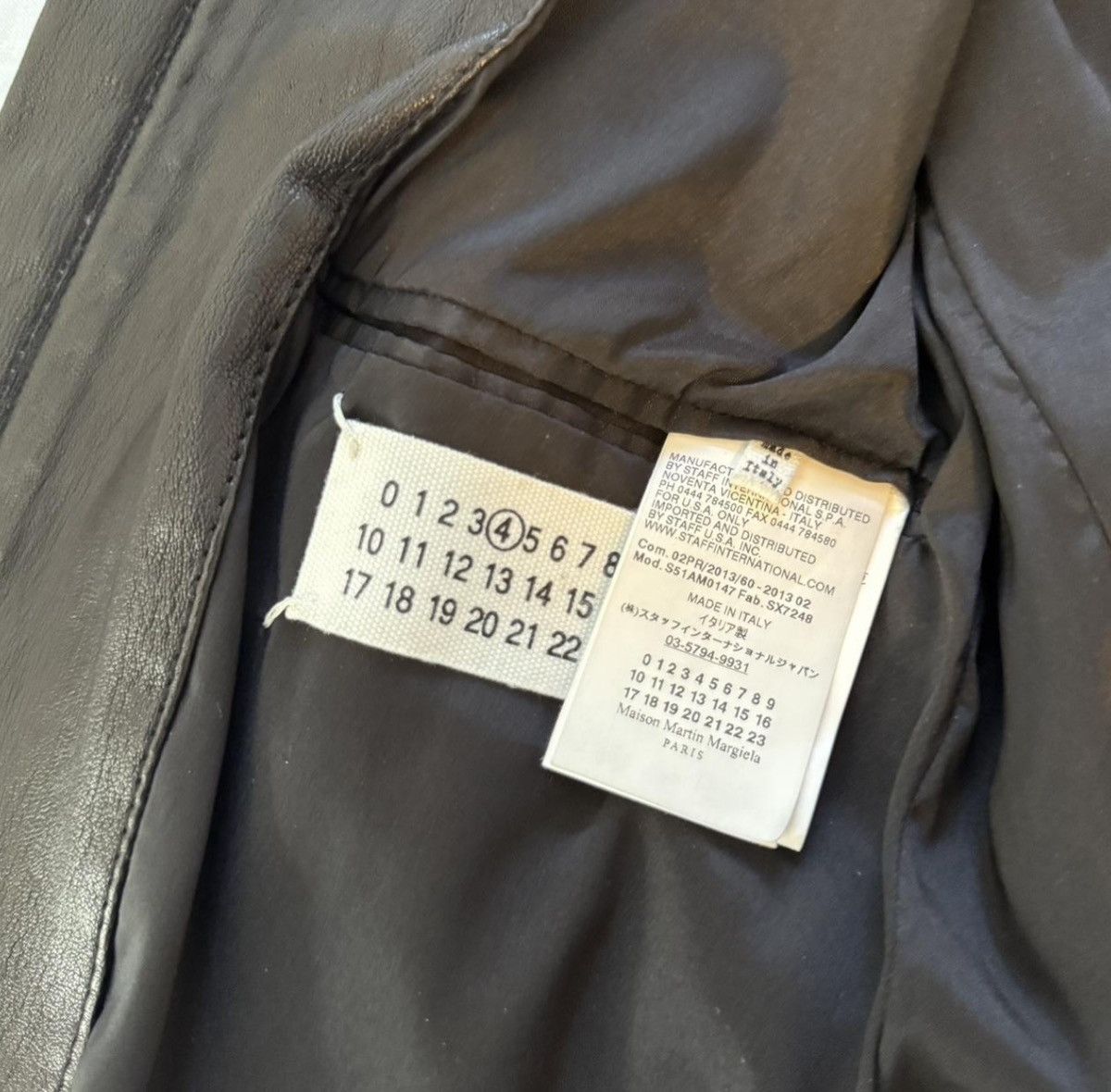 Maison Margiela Maison Margiela 2013 5 zip leather jacket Size XS / US 0-2 / IT 36-38 - 2 Thumbnail