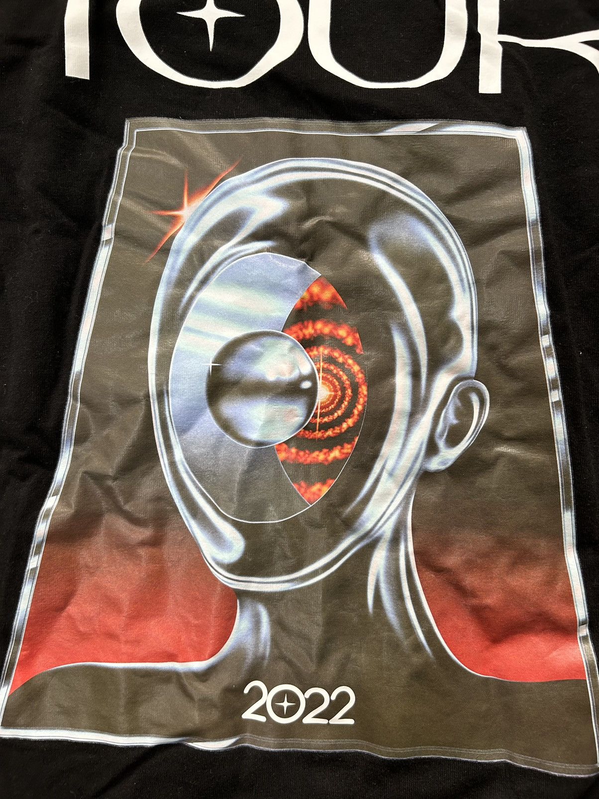 XO Abstract Tour Long Sleeve Tshirt 2022 Weeknd Tour Size US XL / EU 56 / 4 - 2 Thumbnail